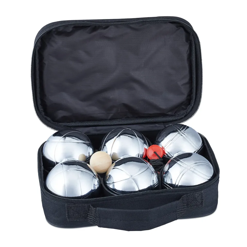 relaxdays-boule-set-6-kugeln-boccia-petanque-mit-zielkugel-und-tasche-silber-sch image 1
