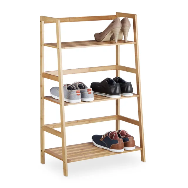 relaxdays-standregal-bambus-3-ablagen-91x57x32-cm-natur image 1