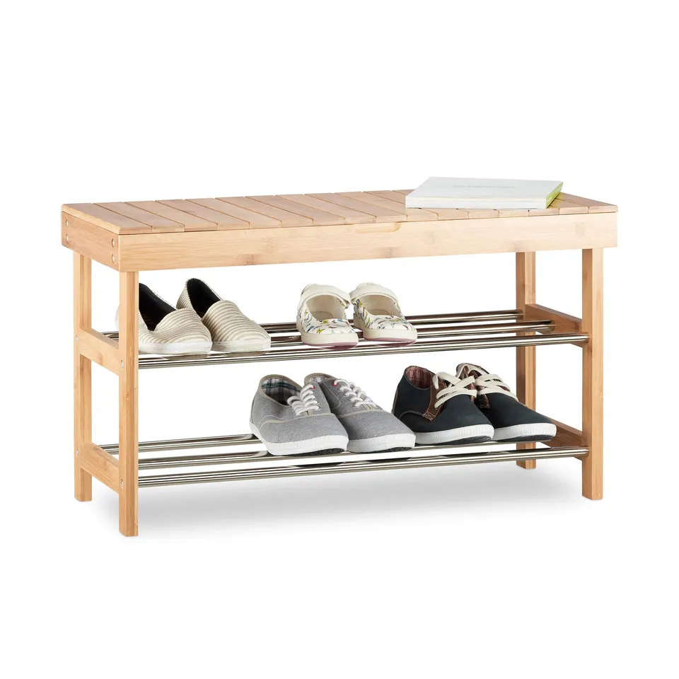 relaxdays-schuhregal-mit-sitzfl-che-bambus-sitzbank-f-r-6-paar-schuhe-43x74x30-c image 1