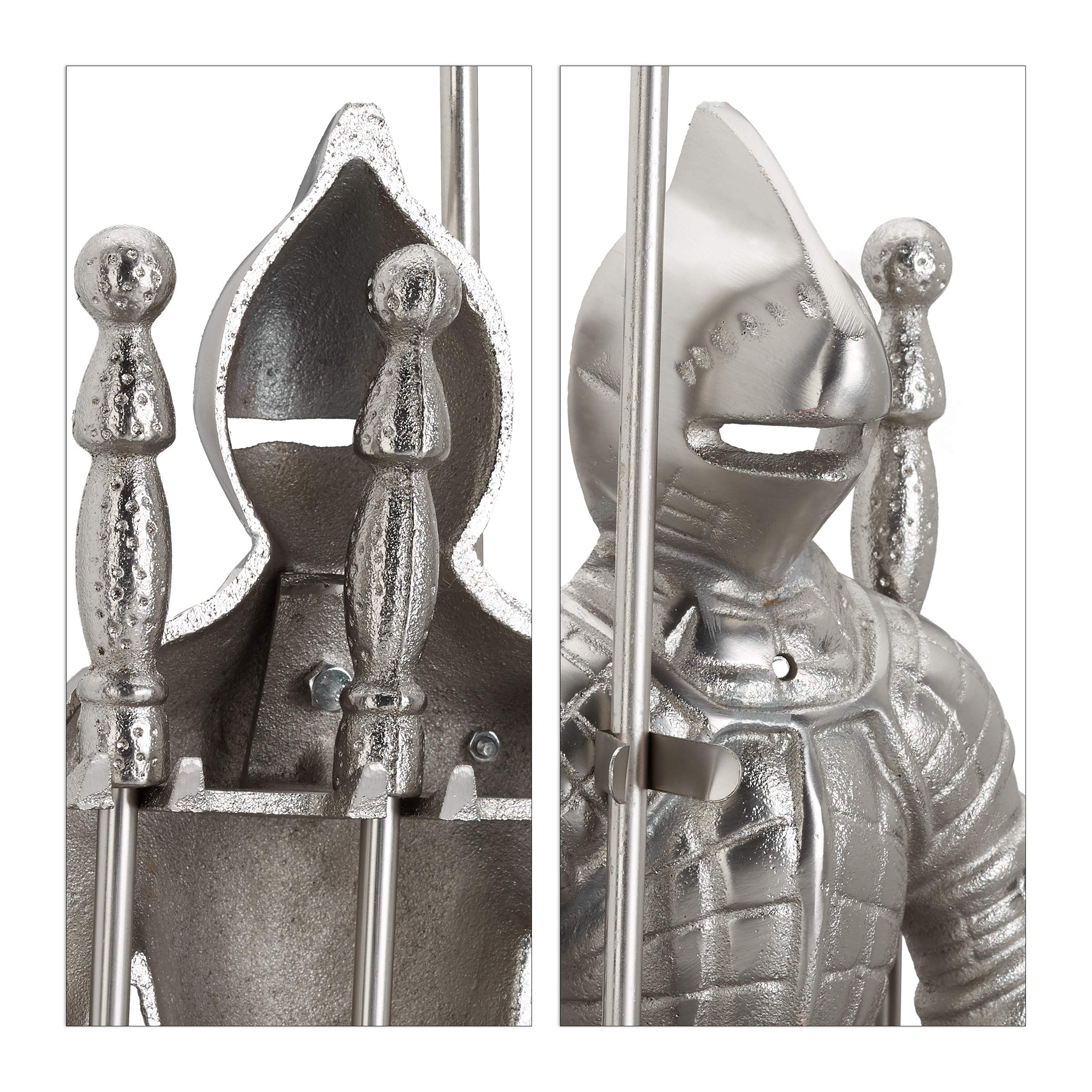 relaxdays-kaminbesteck-ritter-silber-kamingarnitur-gusseisen-4-teilig-72-cm image 7