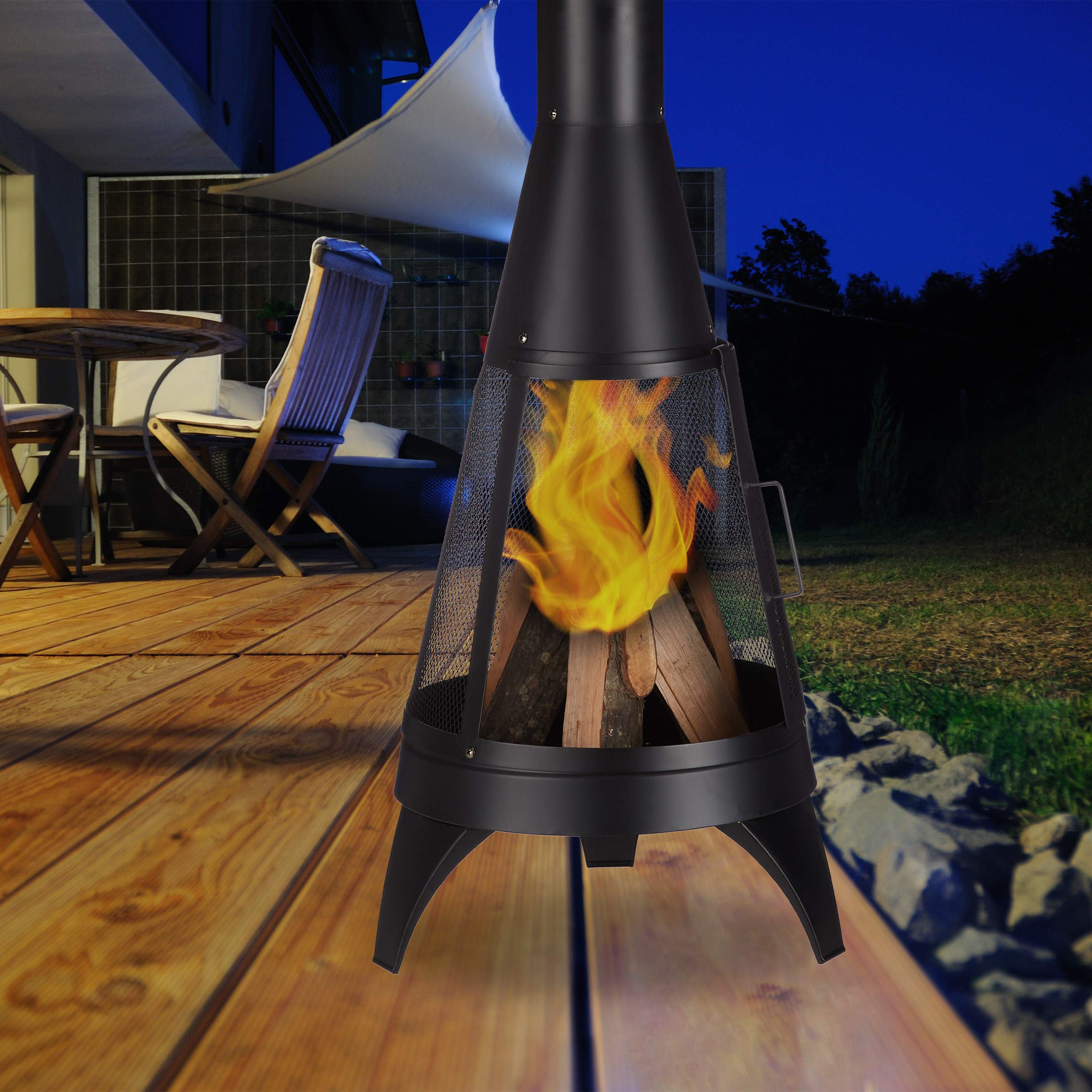 relaxdays-terrassenofen-mit-offener-feuerkammer-gartenofen-stahl-schwarz-120-x-4 image 2