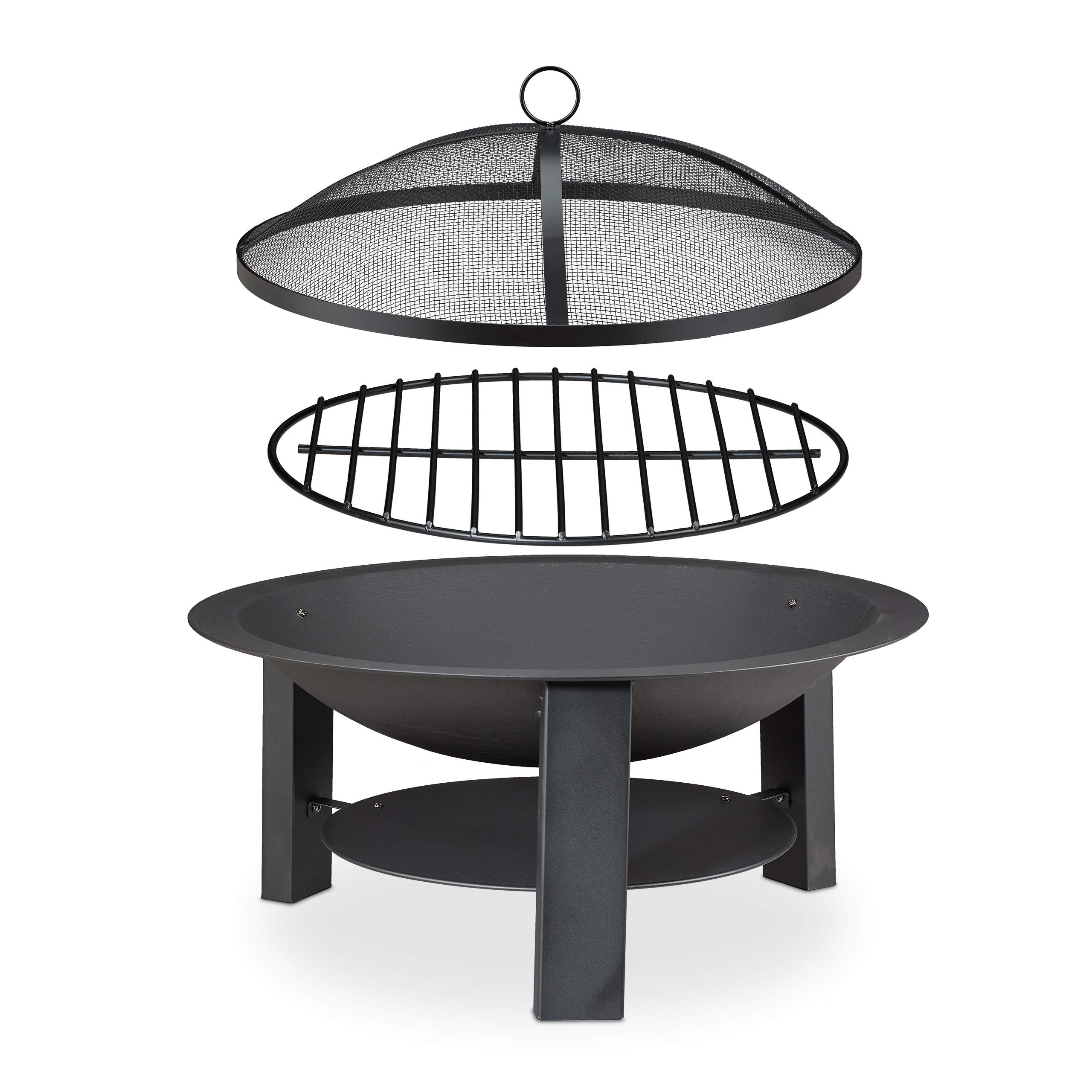 relaxdays-feuerschale-xxl-mit-funkenschutz-feuerstelle-guss-stahl-73-cm-schwarz image 5