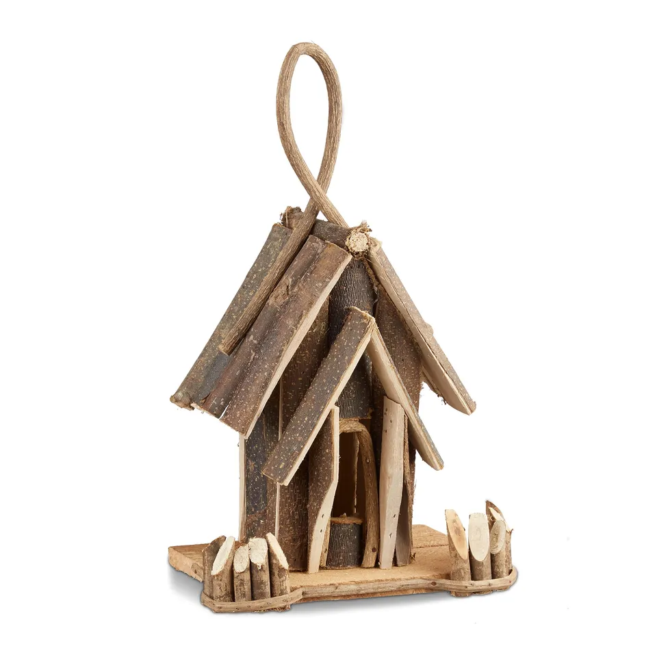 relaxdays-vogelhaus-deko-aus-holz-mit-aufh-ngung-handgefertigt-natur-35-x-22-x-1 image 1
