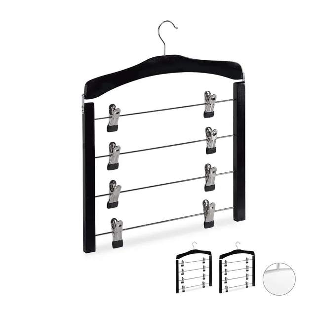 relaxdays-rockb-gel-mehrfach-3er-set-holz-f-r-hosen-r-cke-schwarz image 1