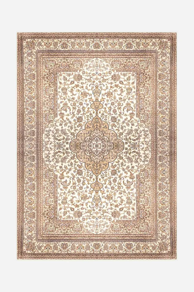 teppana-atessa-klassisch-teppich-beige-natur-waschbar image 1