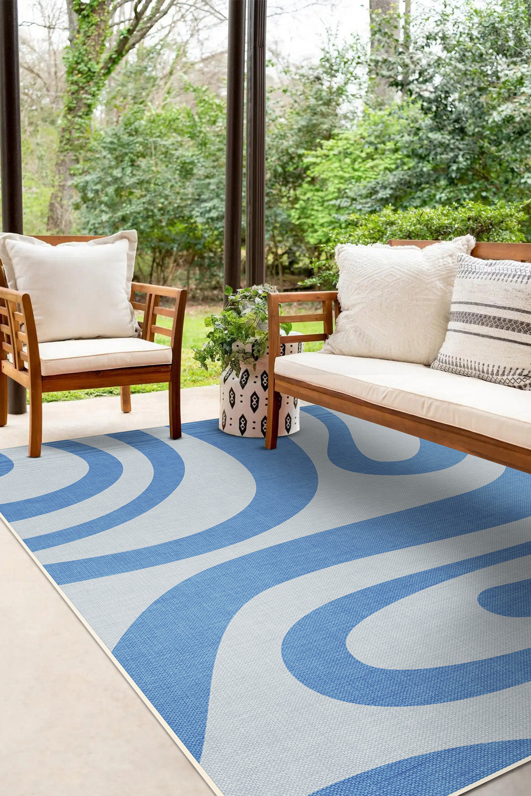 teppana-outdoor-oceane-see-teppich-waschbarer-blau-geometrisch-teppich image 4