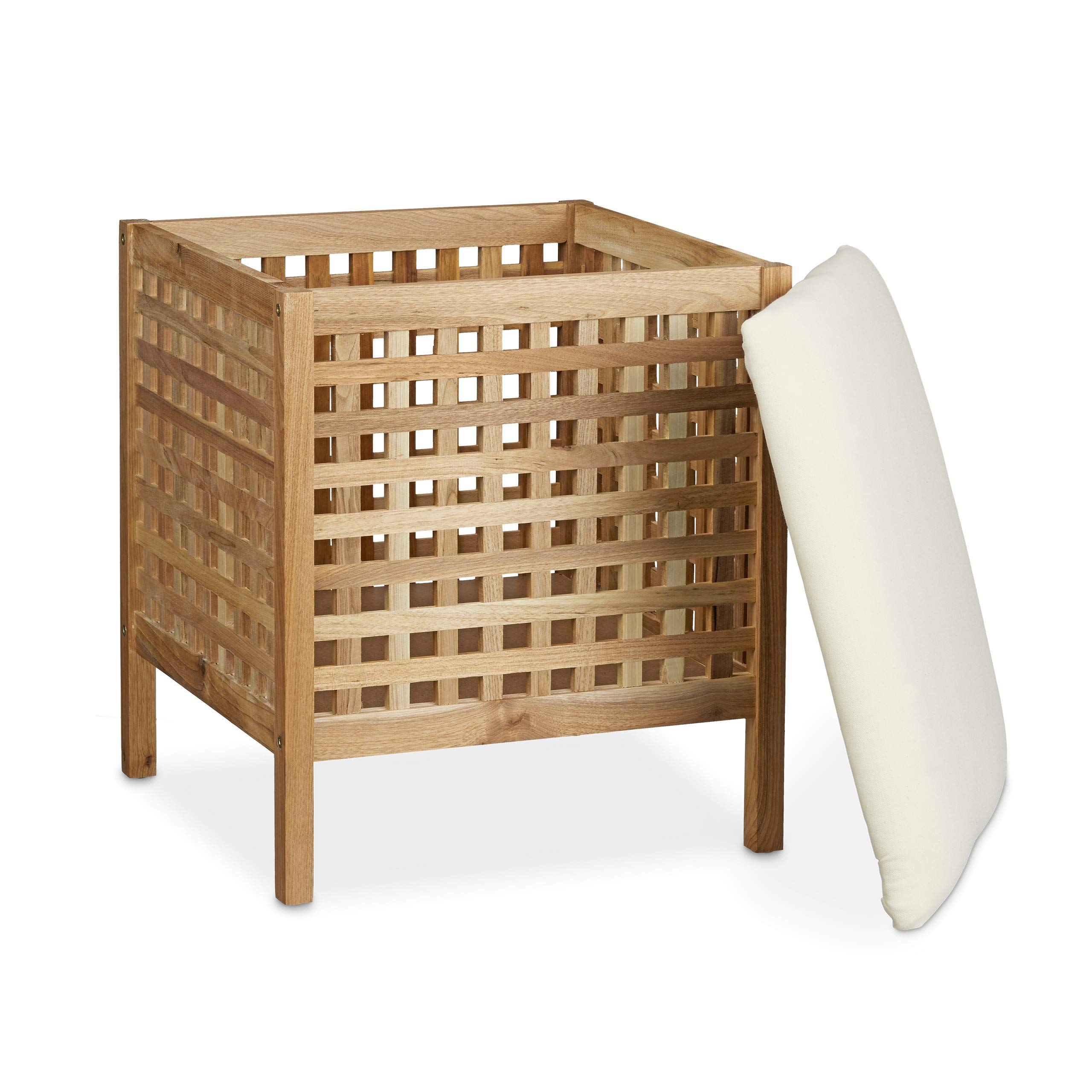 relaxdays-badhocker-walnuss-mit-w-schesammler-52x49x49-cm-natur-wei image 4