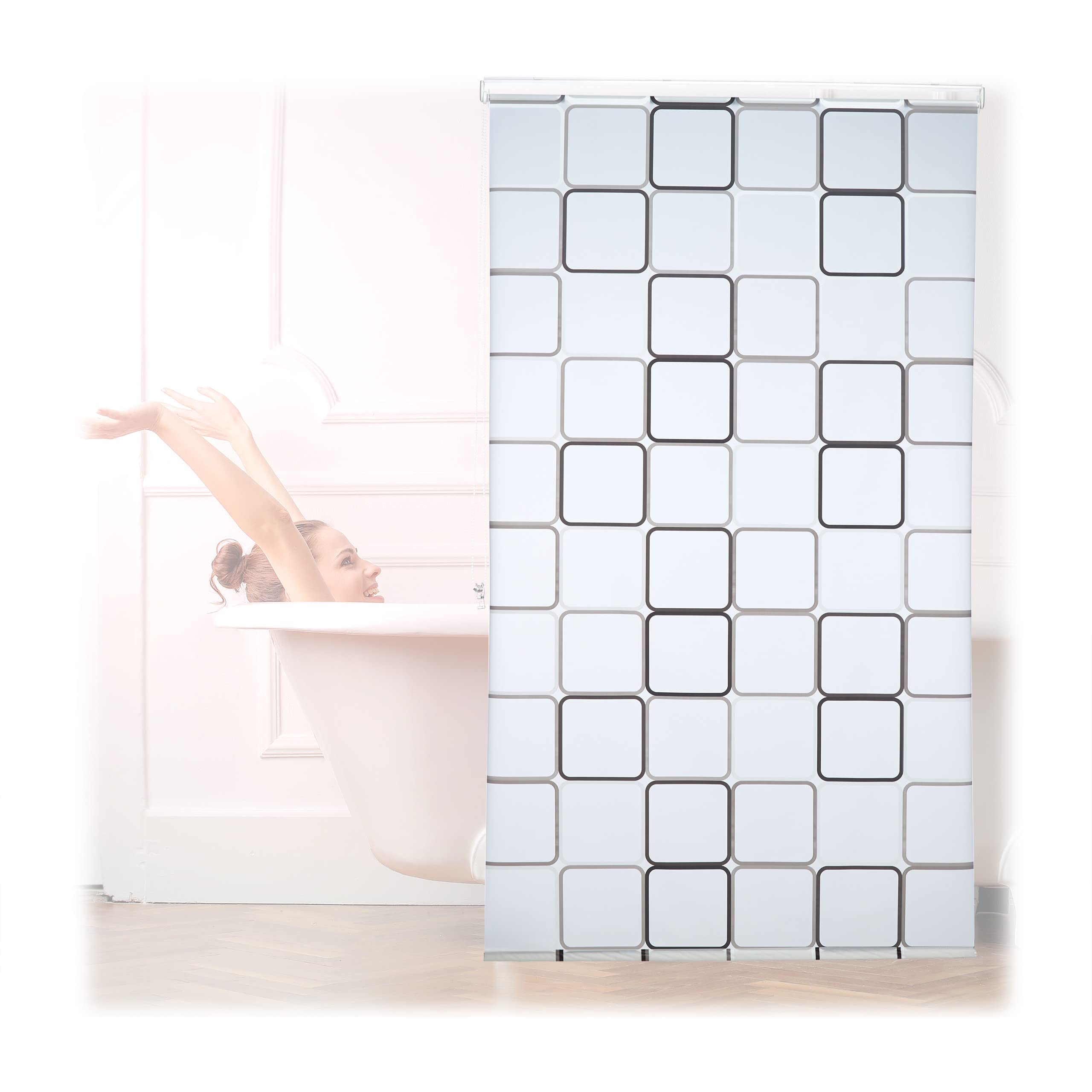 relaxdays-duschrollo-square-120x240-cm-semitransparent-badewannenrollo image 1