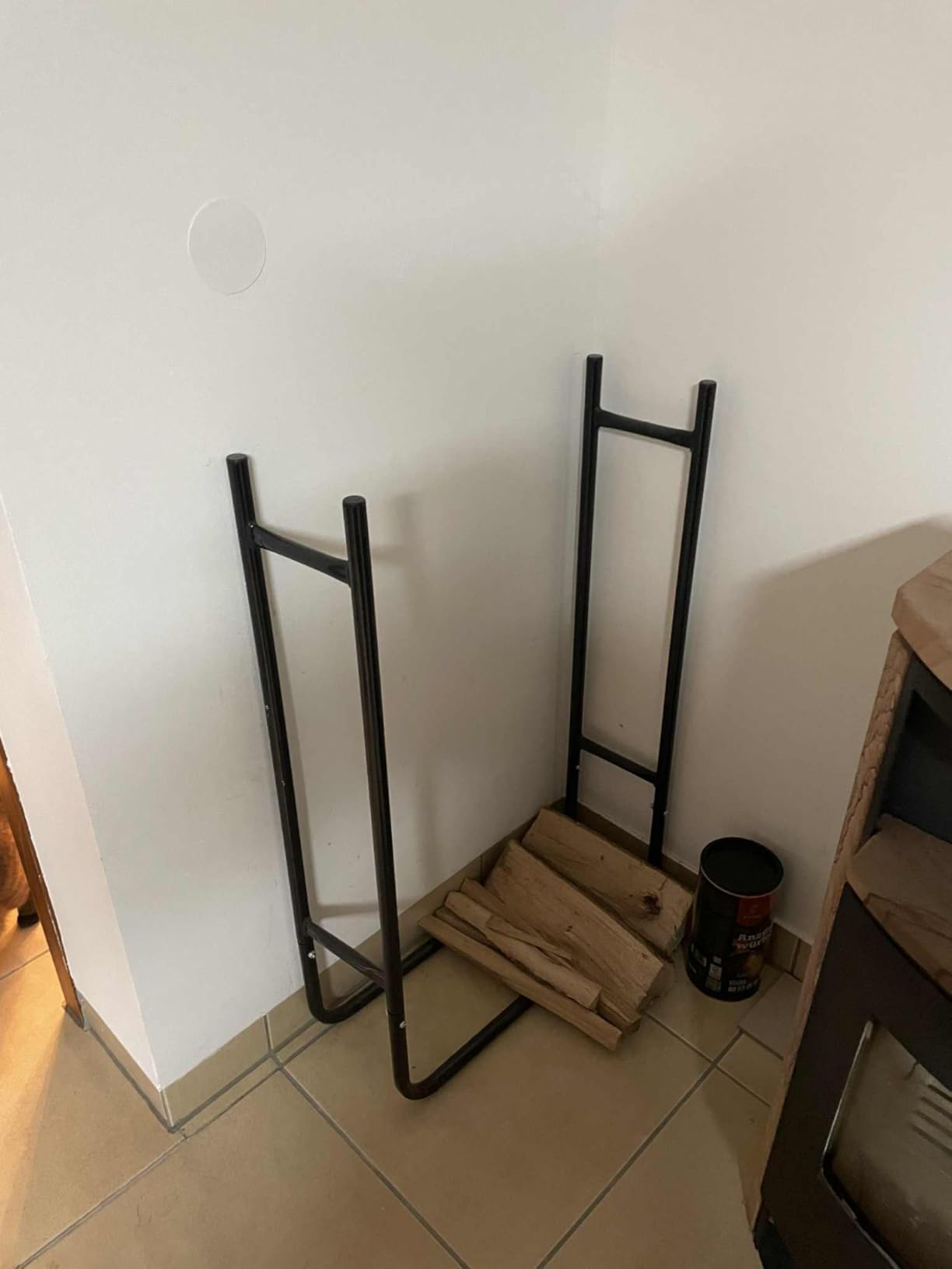 Endlich Ordnung am Kamin