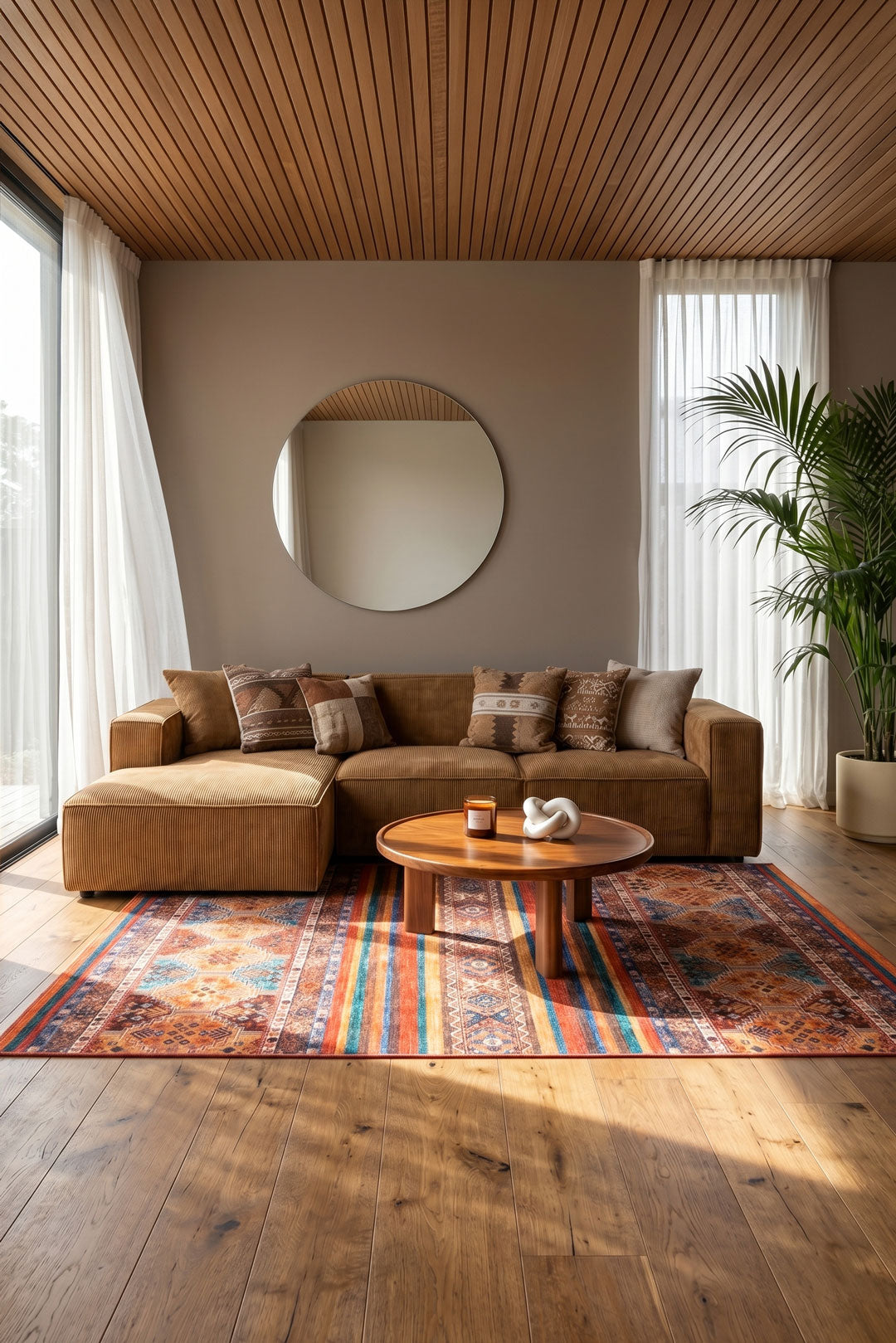 teppana-jasmin-nomaden-teppich-waschbarer-boho-indoor-teppich image 4