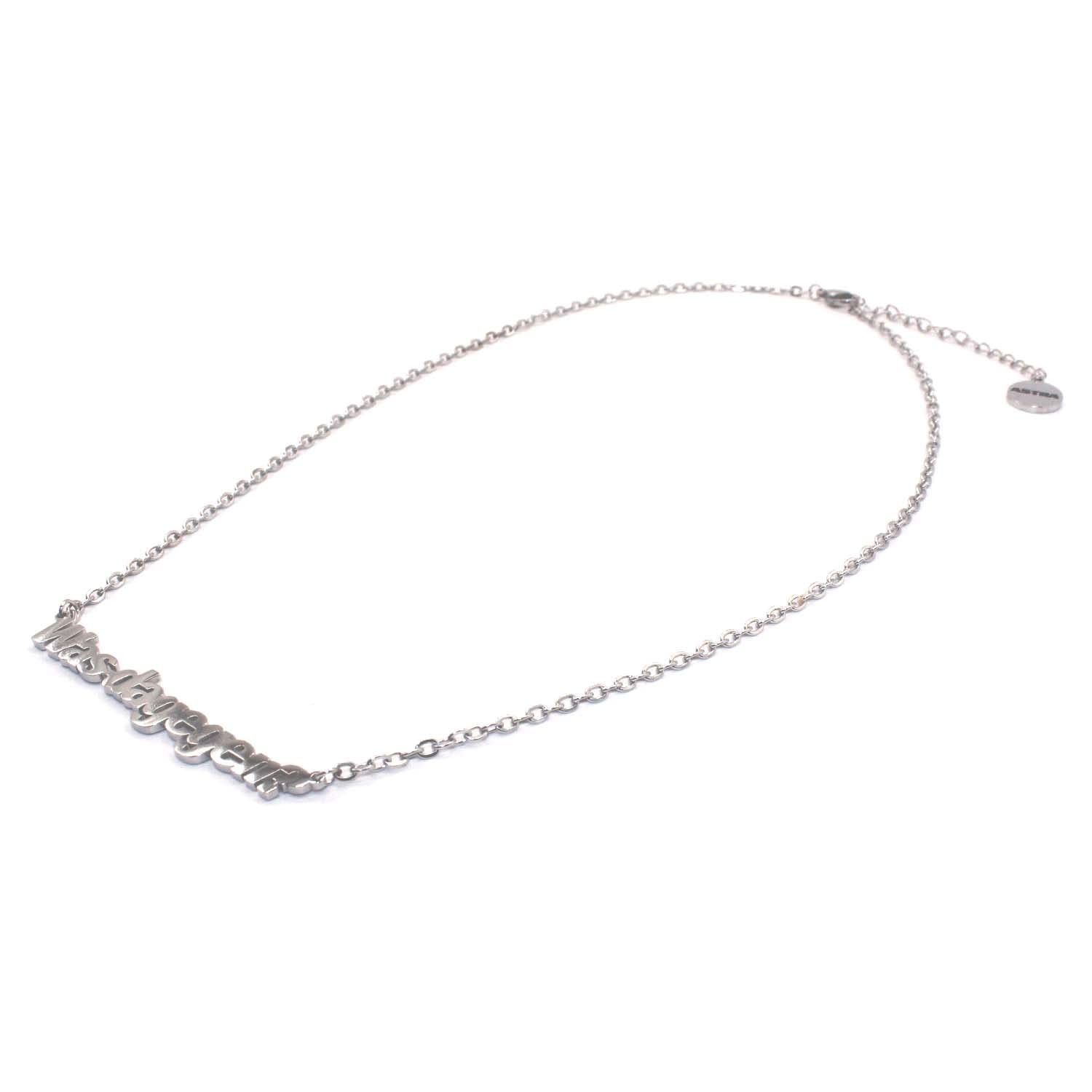astra-was-dagegen-damen-halskette-edelstahl image 1