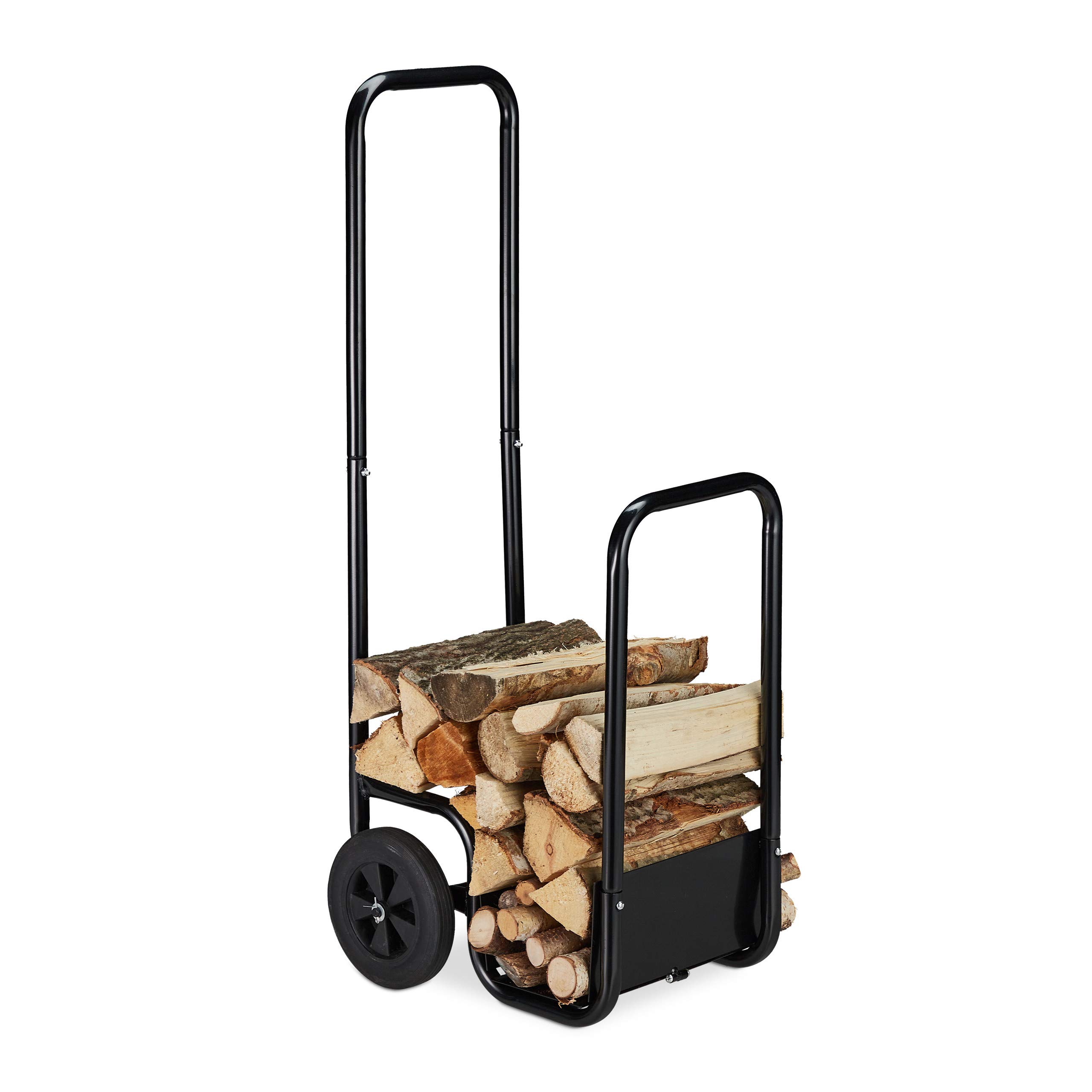 relaxdays-kaminholzwagen-stahl-2-r-der-schwarz-bis-40-kg image 1