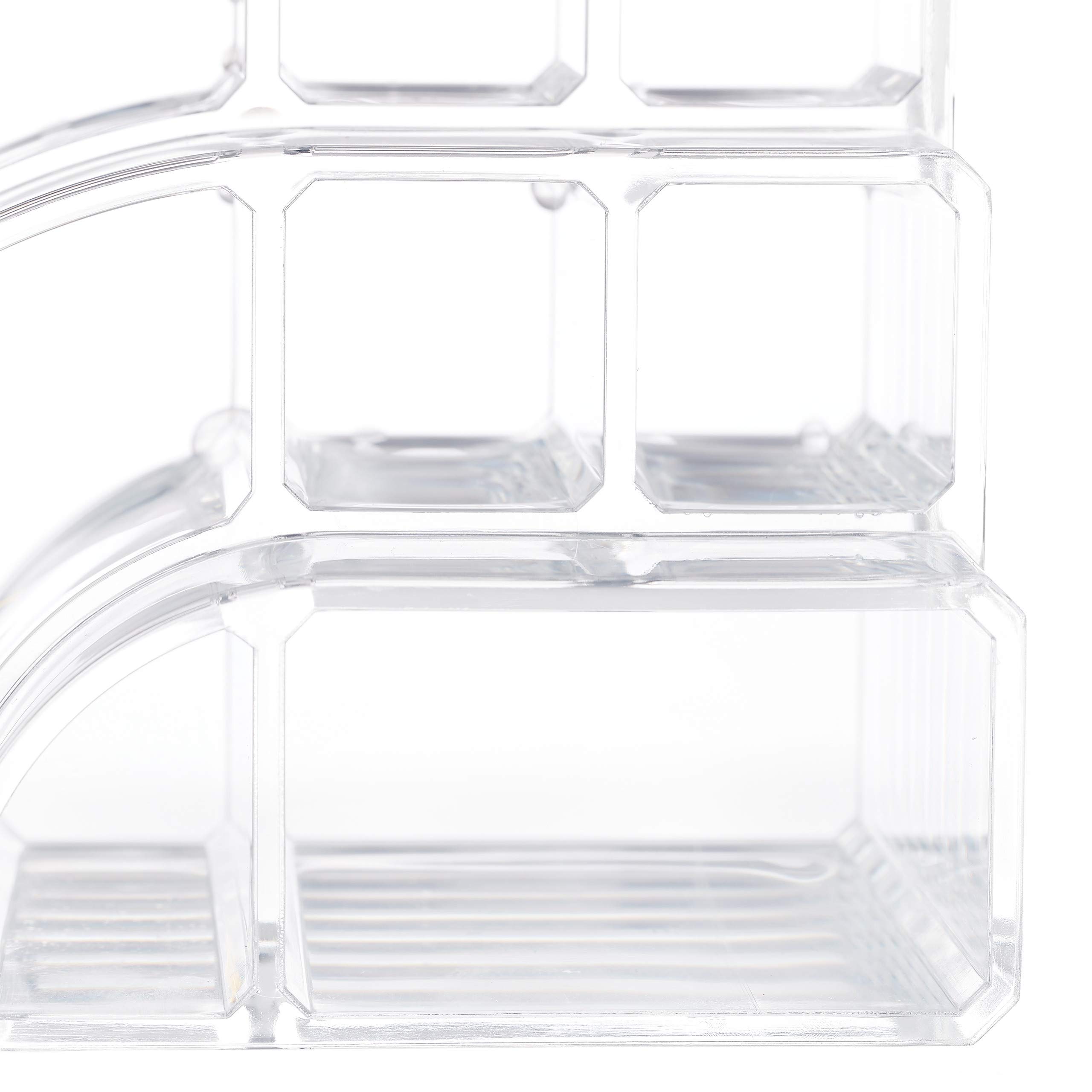 relaxdays-kosmetik-organizer-acryl-8-f-cher-make-up-aufbewahrung-transparent image 8