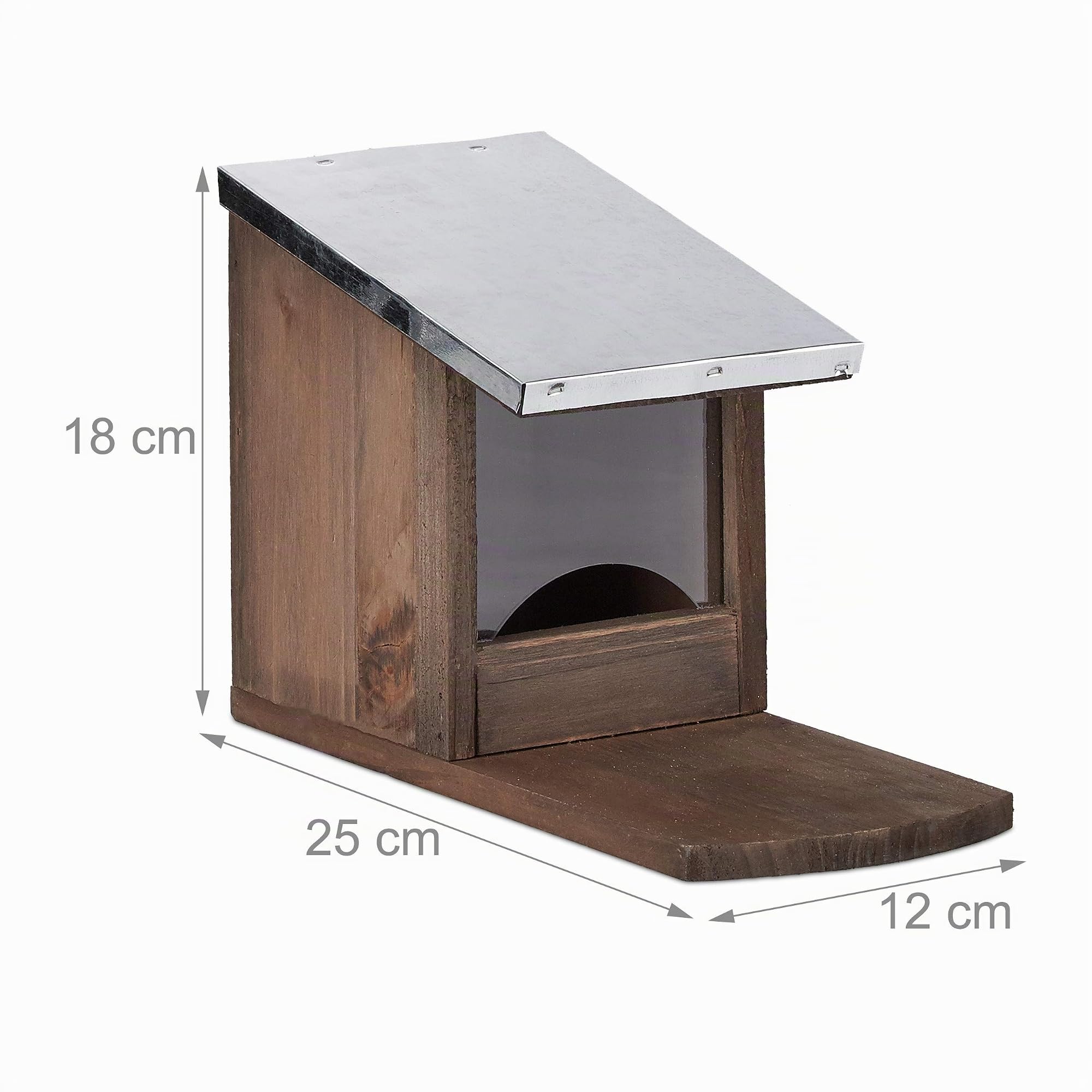 relaxdays-eichh-rnchen-futterhaus-holz-mit-metalldach-dunkelbraun image 4