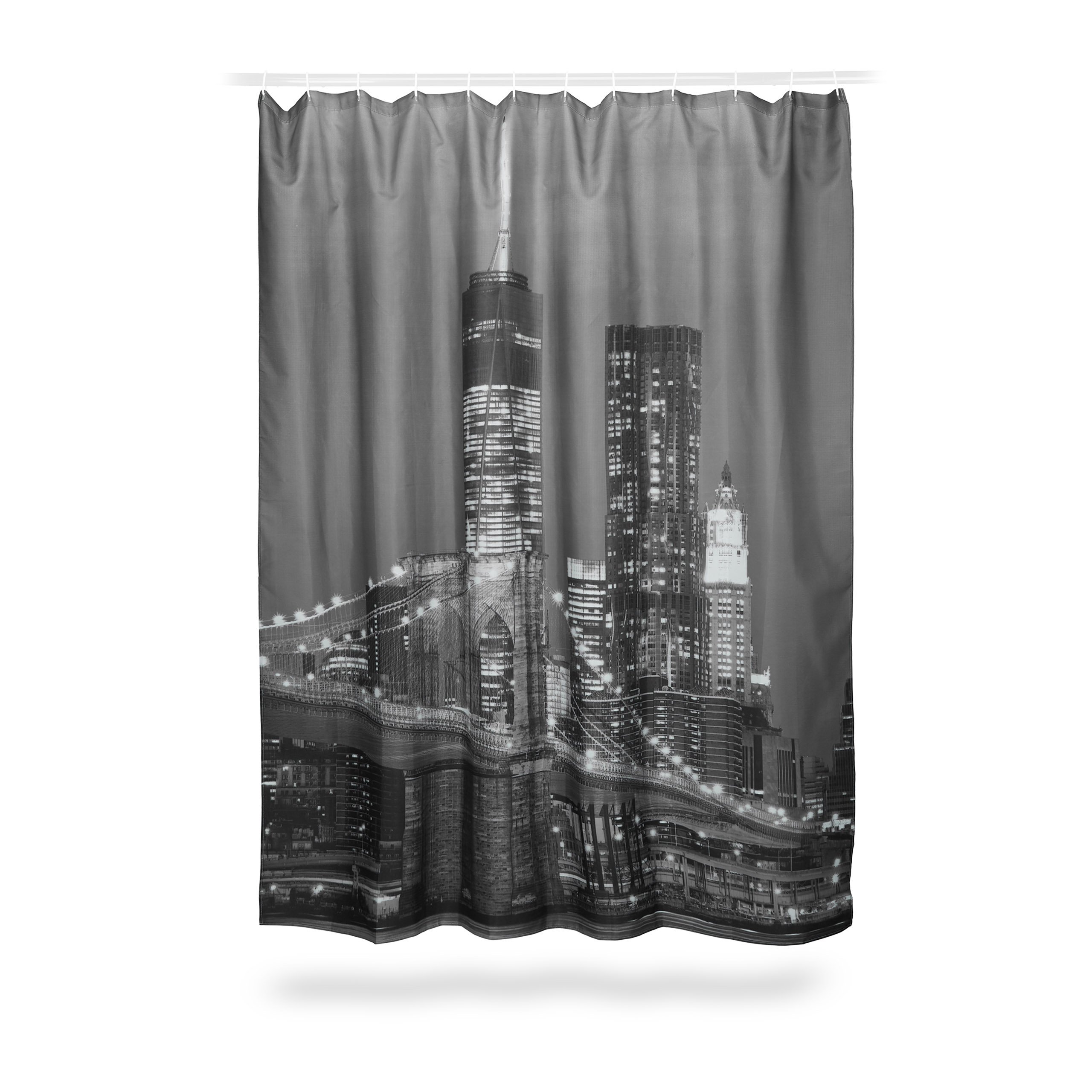 relaxdays-duschvorhang-new-york-180x180-cm-schwarz-wei image 3
