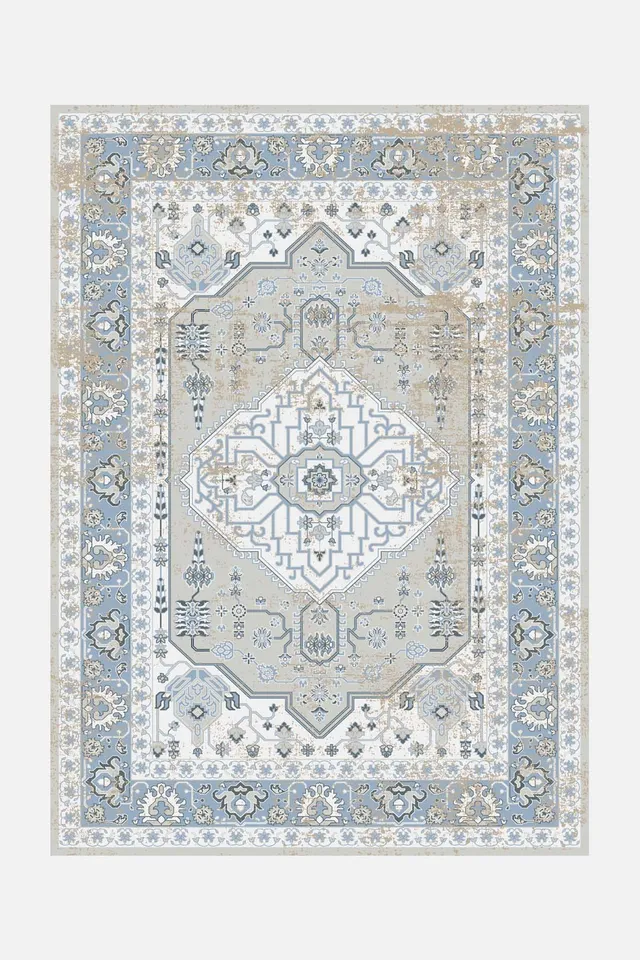 teppana-yalda-taubengrau-teppich-waschbarer-indoor-teppich image 1