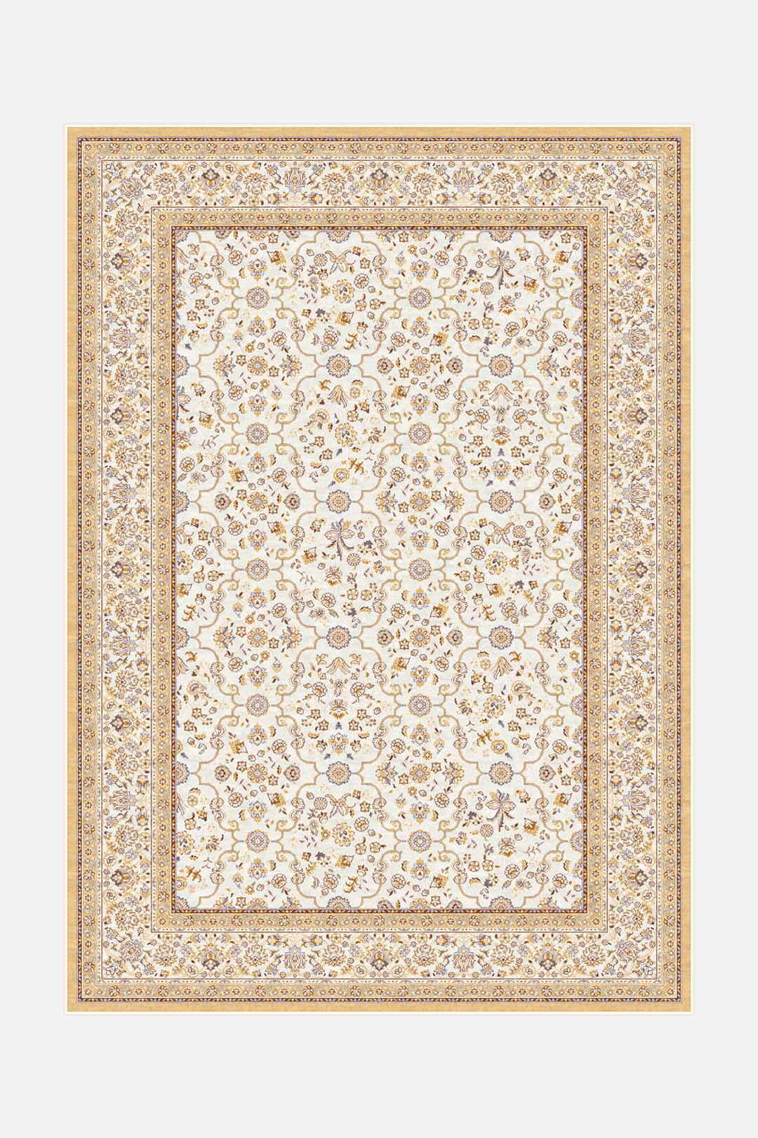teppana-nesrin-beige-waschbarer-teppich image 1