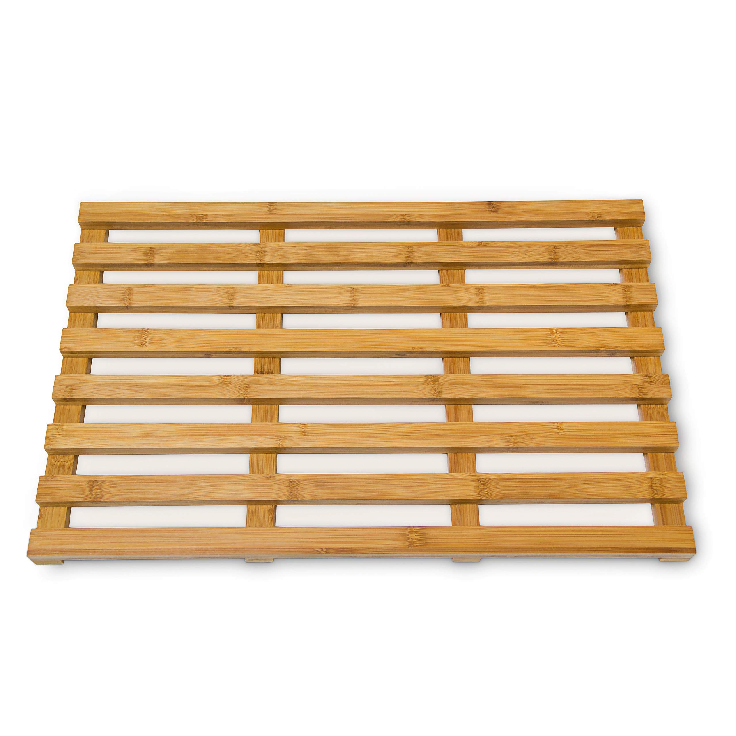 relaxdays-holzvorleger-bambus-badvorleger-holzrost-36-5x56-5x3cm-natur image 3