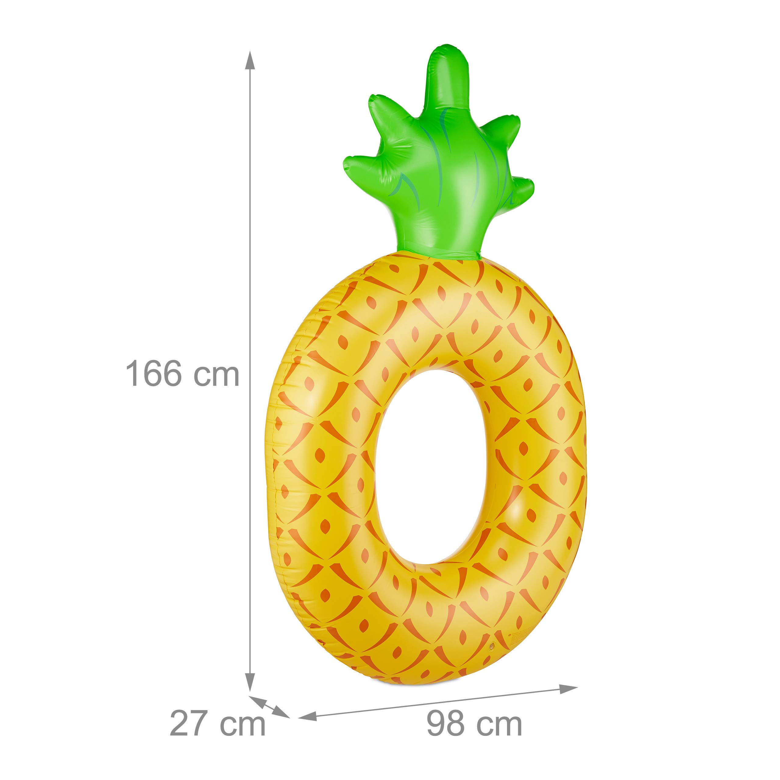 relaxdays-ananas-schwimmring-aufblasbar-166-cm-orange image 4