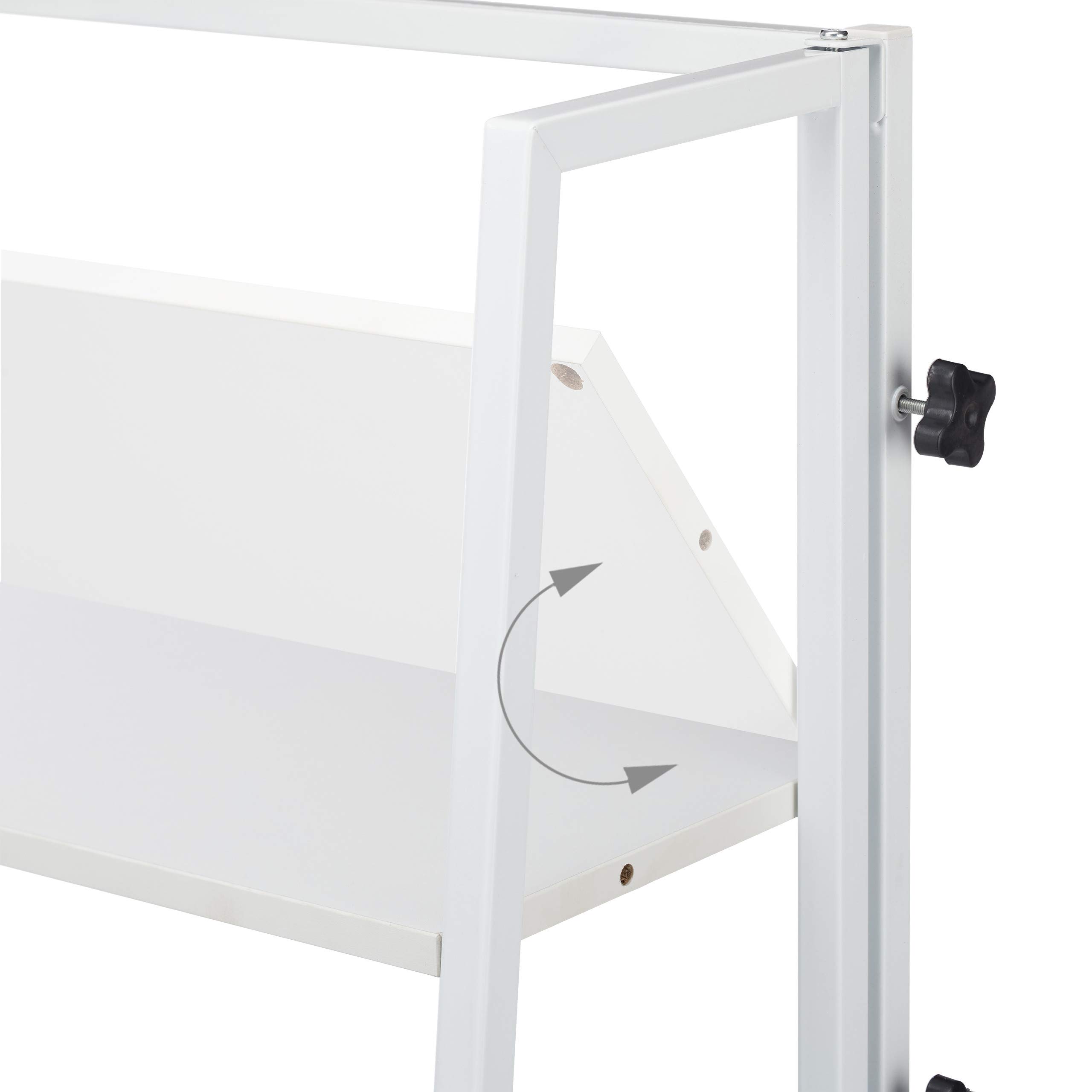relaxdays-klappregal-3-ablagen-standregal-wei-101x64x34cm image 7