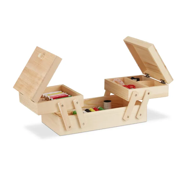 relaxdays-n-hk-stchen-holz-natur-ausklappbar-5-f-cher-leer image 1