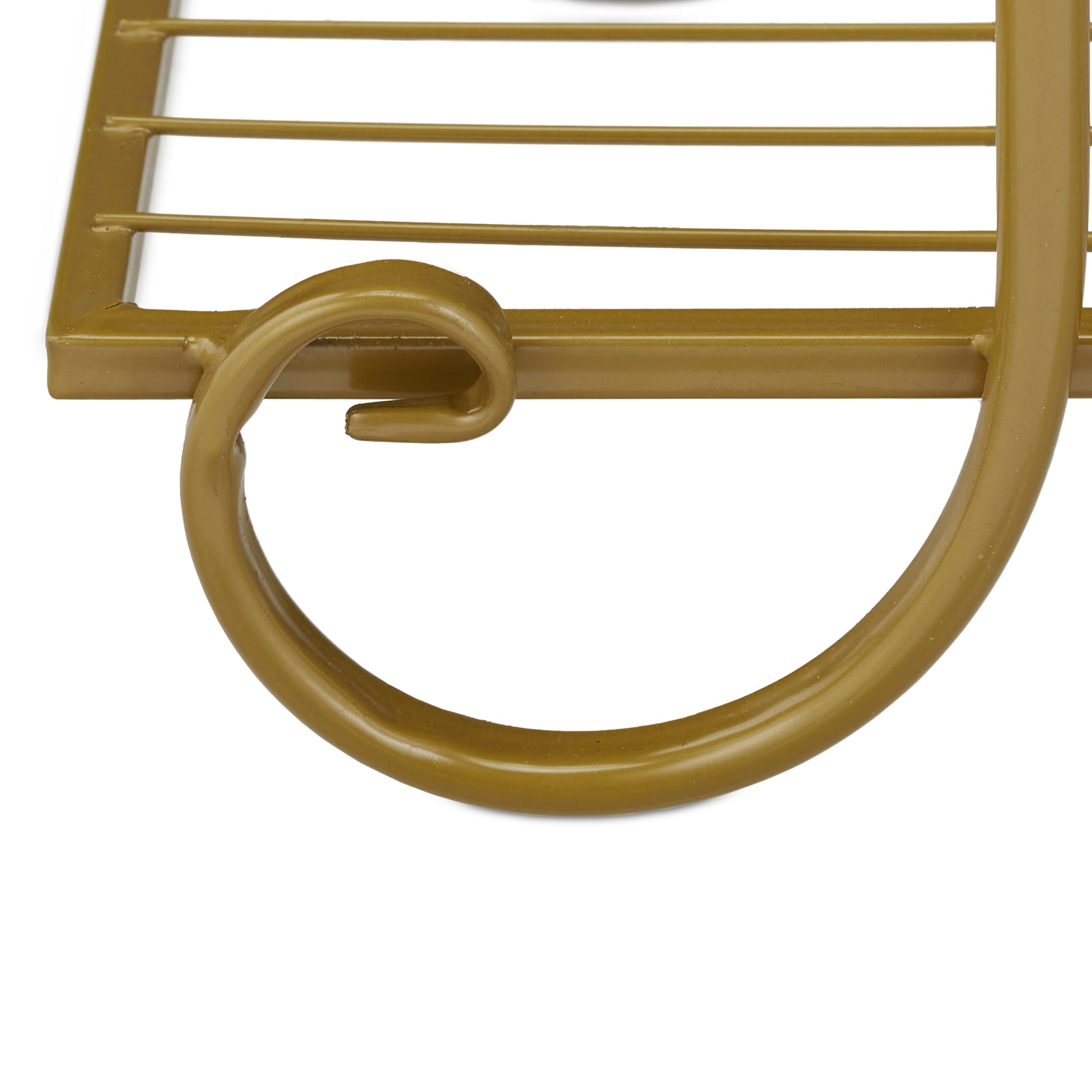 relaxdays-blumenregal-metall-vintage-gold-blumentreppe-75x56x23-cm-mit-5-ablagen image 8