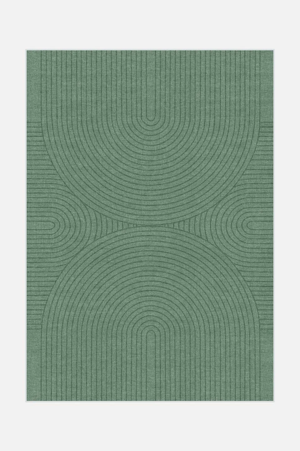 teppana-zen-gr-n-teppich-waschbarer-geometrischer-teppich image 1
