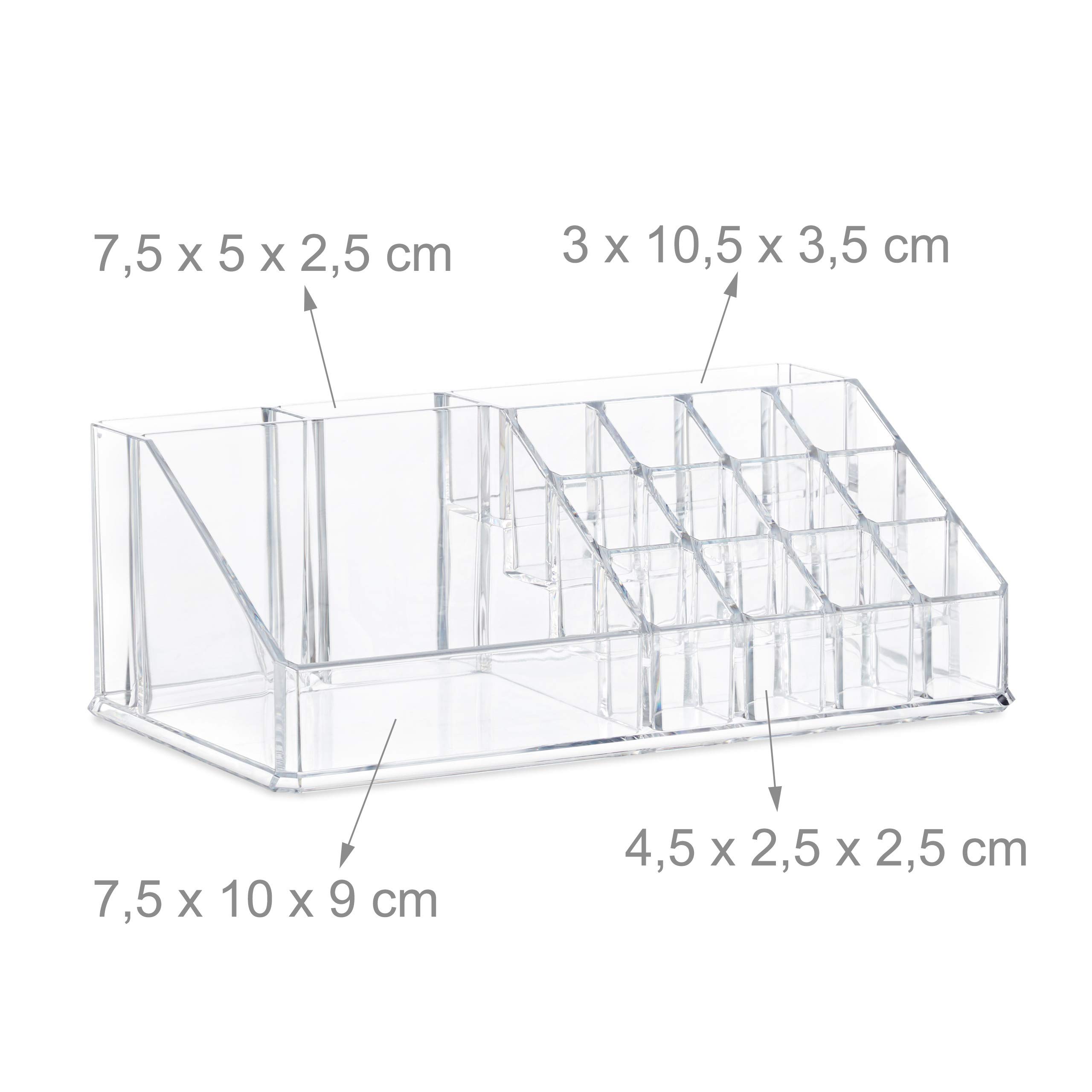 relaxdays-make-up-organizer-acryl-21-f-cher-kosmetik-organizer-mehrfarbig image 5