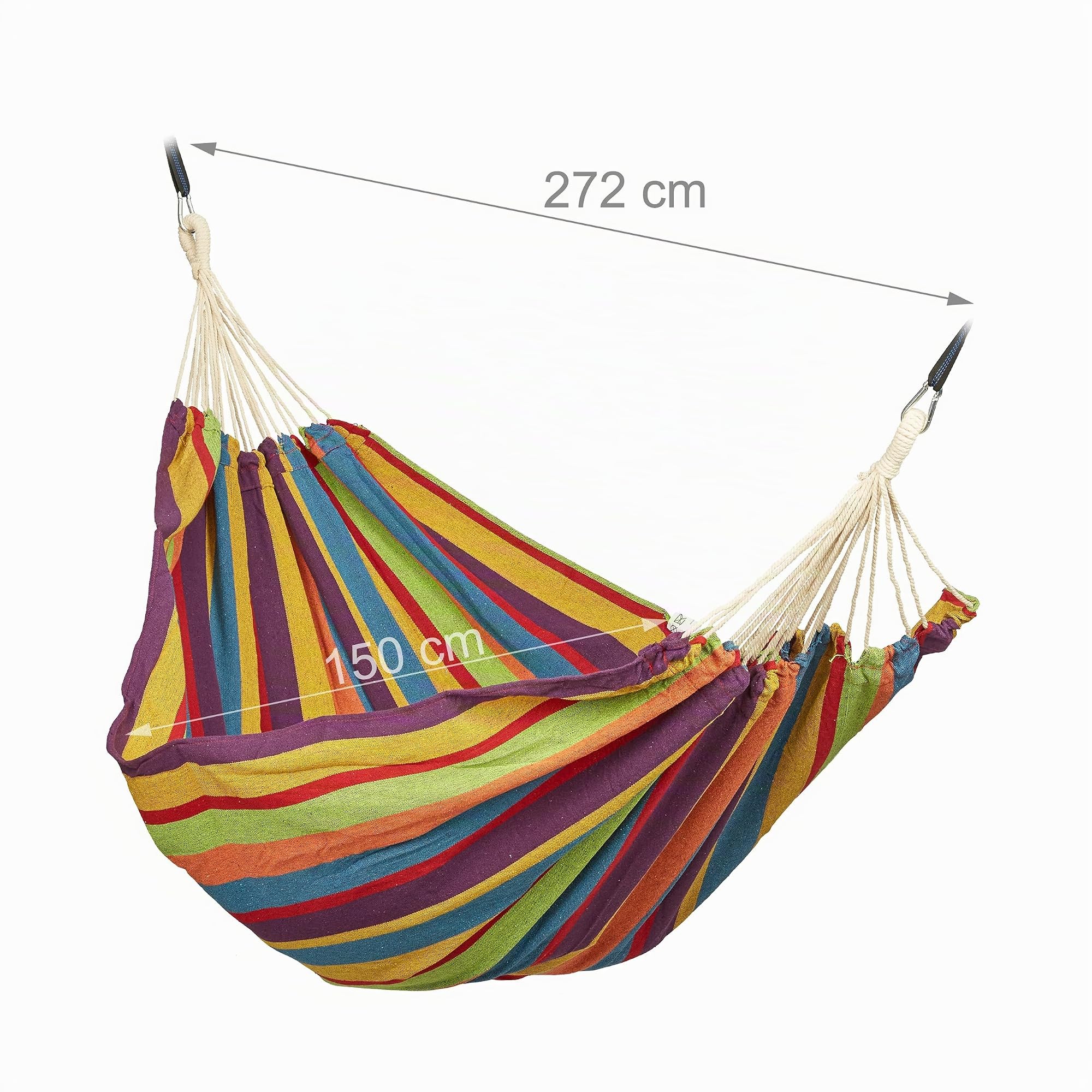 relaxdays-h-ngematte-xxl-150x272-cm-baumwolle-bunt-bis-300-kg image 4
