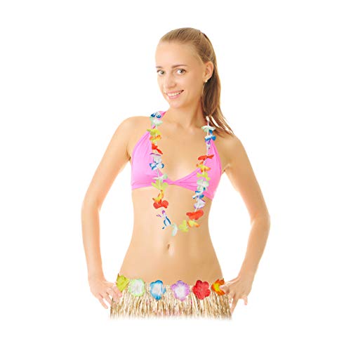 relaxdays-lanela-hawaiiketten-set-48er-pack-blumenkette-bunt image 6