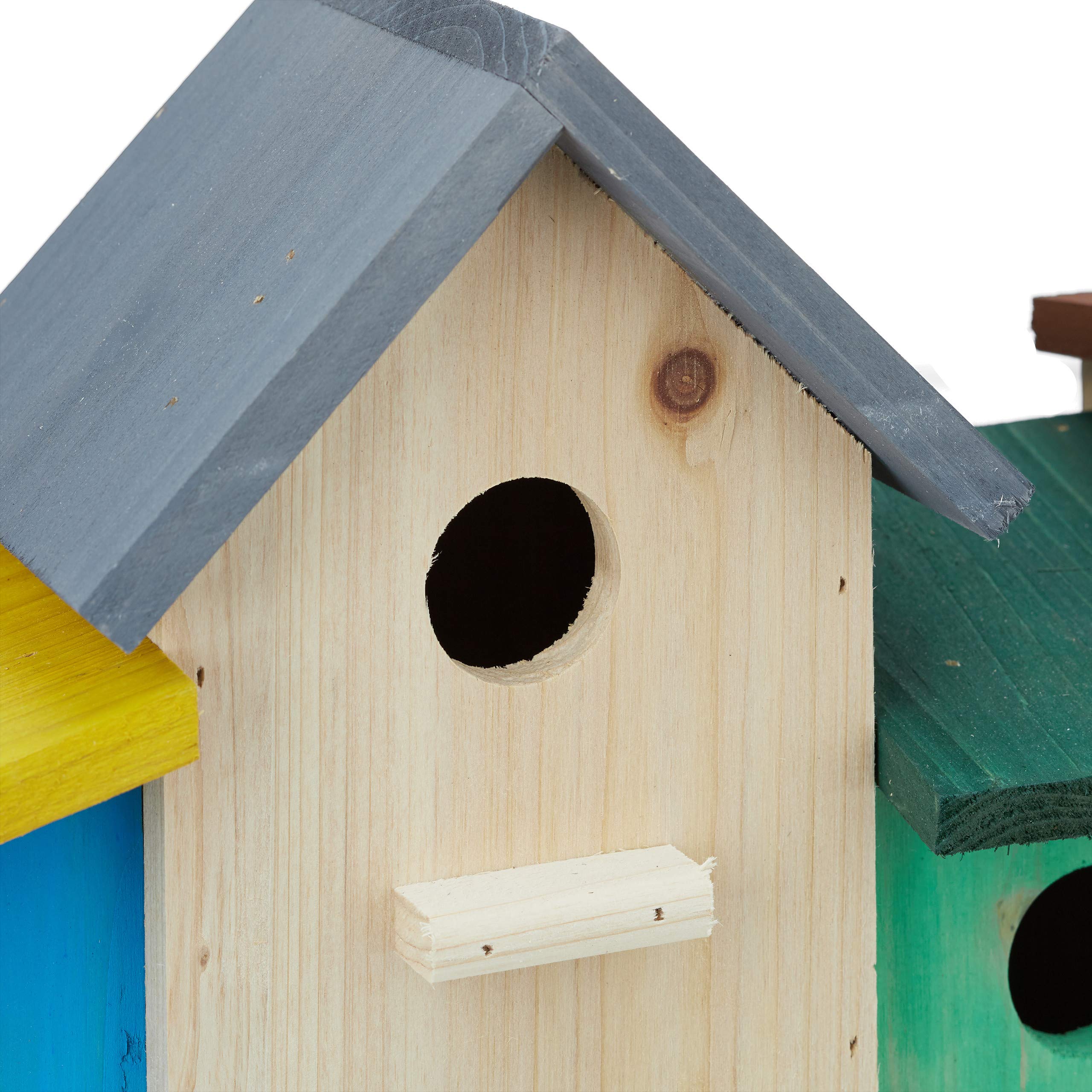 relaxdays-vogelhaus-4er-set-auf-holzsockel-deko-nistkasten-26-x-46-x-12-cm-bunt- image 6