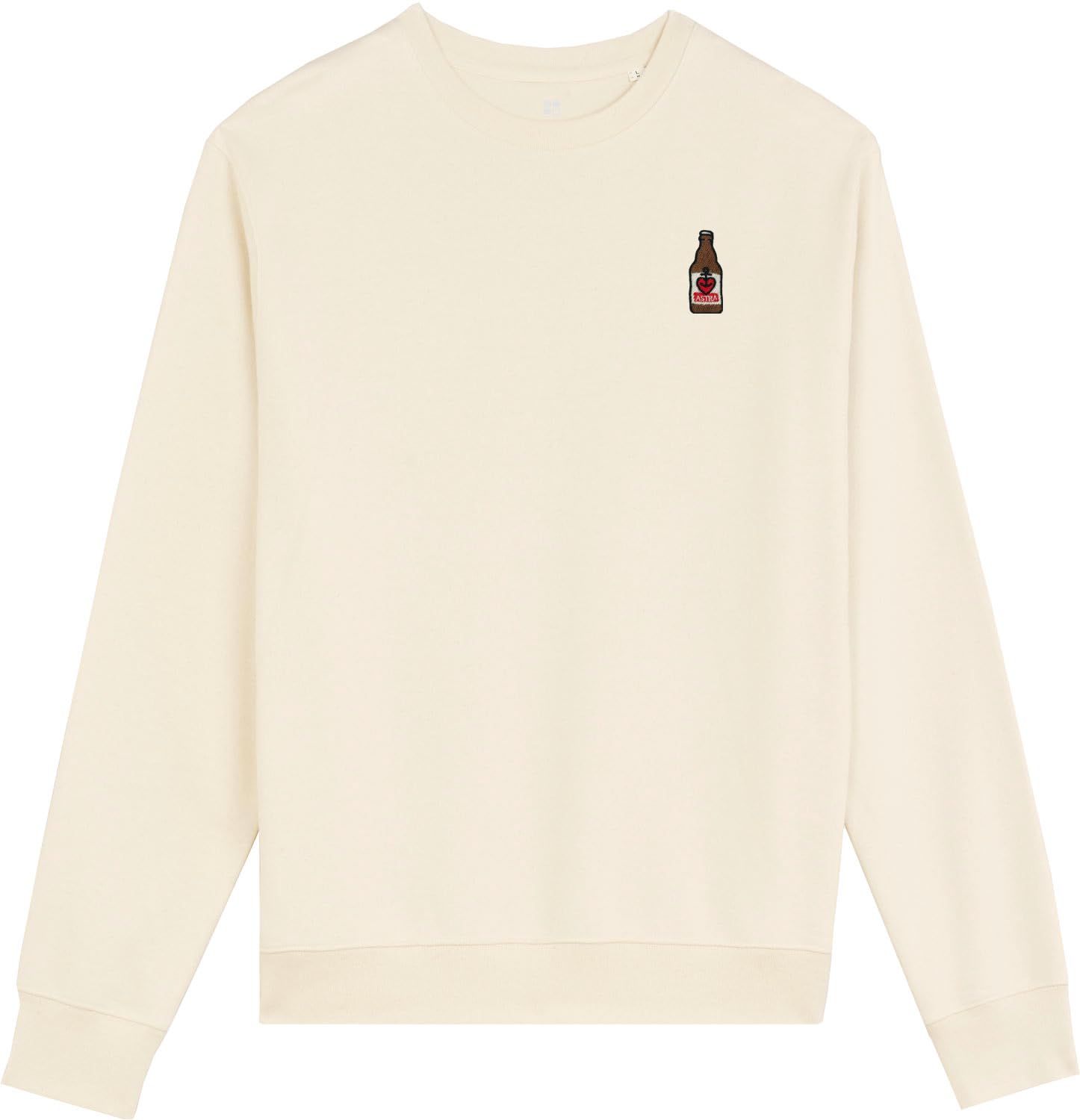 astra-x-fashion-drinks-sweatshirt-unisex-bio-baumwolle-sand image 1