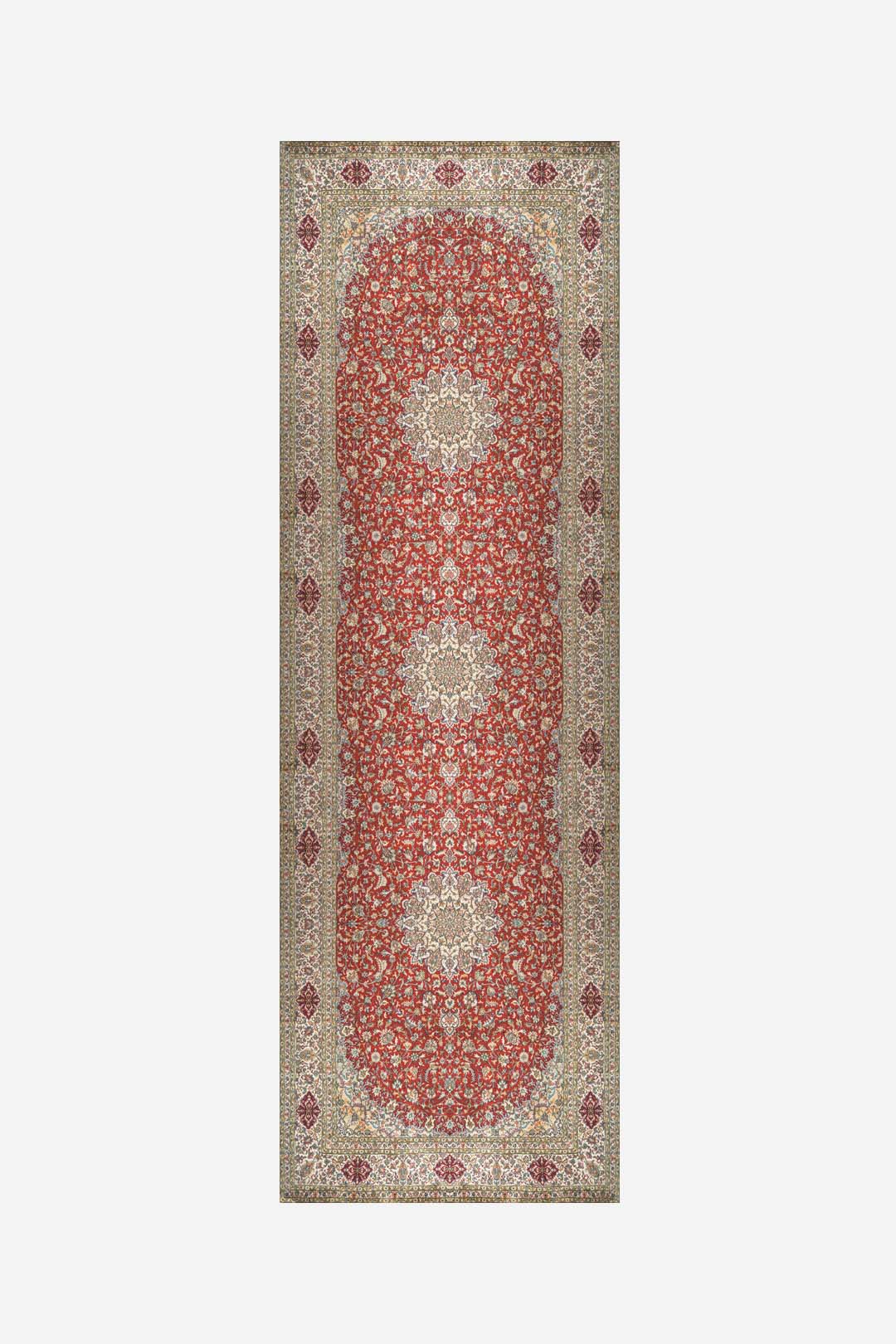 teppana-mina-rubin-teppich-persischer-teppich-creme-rot image 5