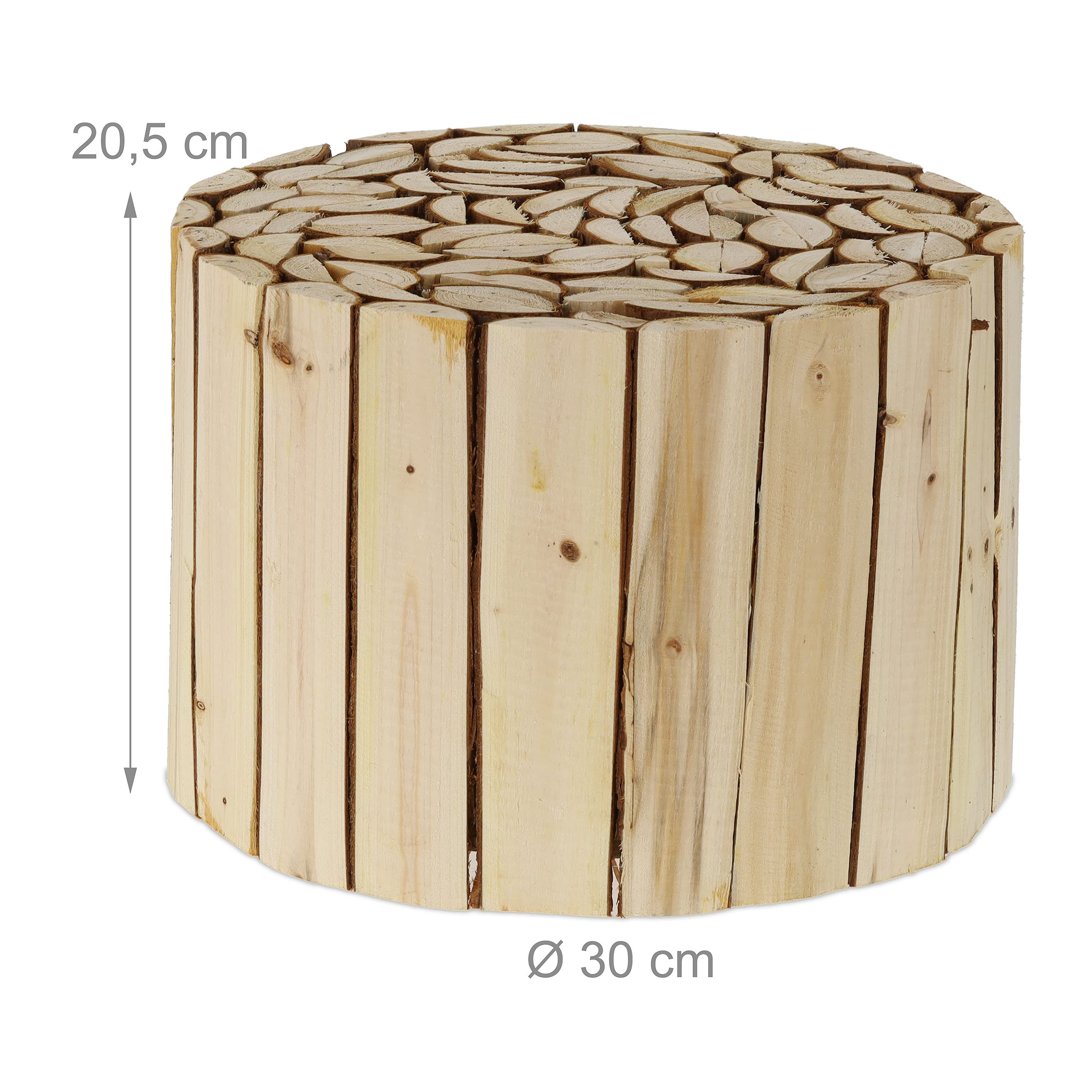 relaxdays-blumenhocker-holz-rund-natur-hxd-20-5x30-cm image 4