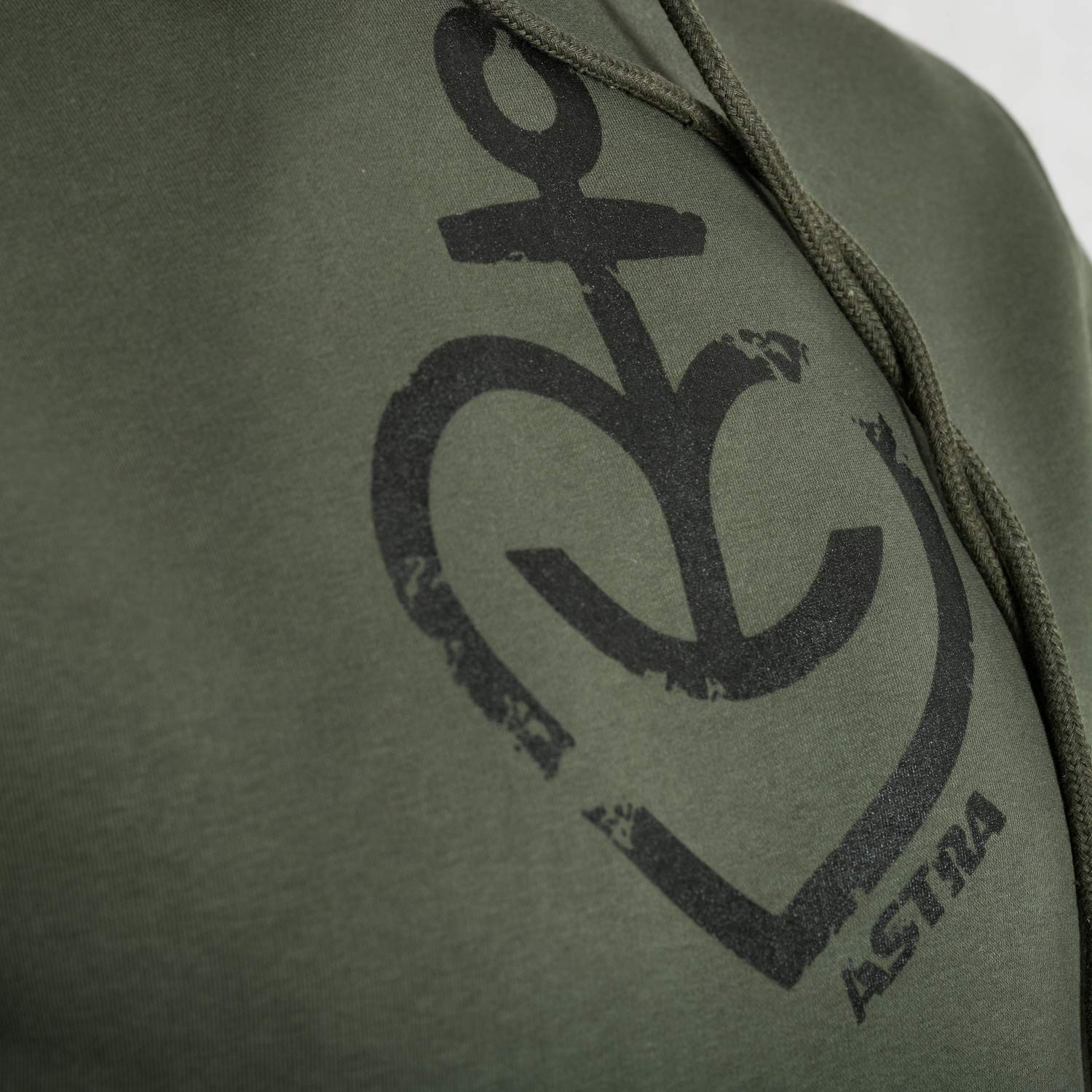 astra-hoodie-herzanker-unisex-oliv-kapuzenpullover-st-pauli image 4