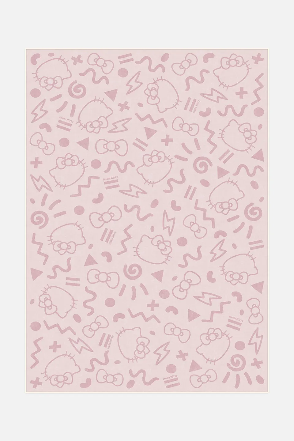 teppana-hello-kitty-comic-rosa-teppich-indoor-kinder image 1