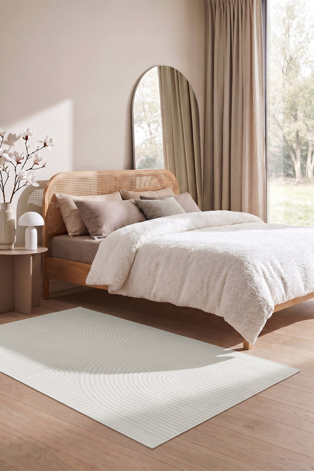 teppana-zen-creme-teppich-waschbar-bestseller image 4