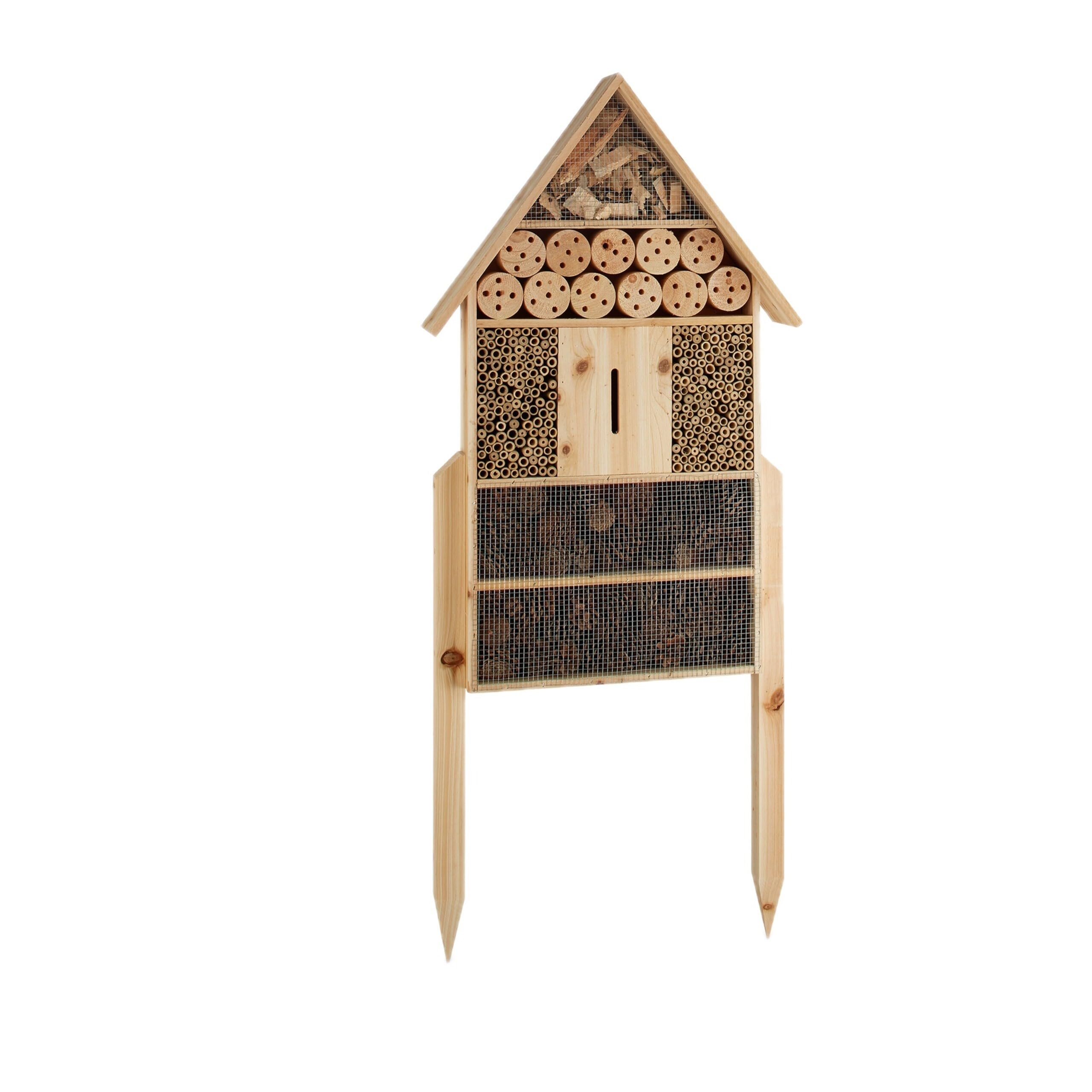 relaxdays-insektenhotel-xl-stehend-79-cm-natur-7-kammern image 6