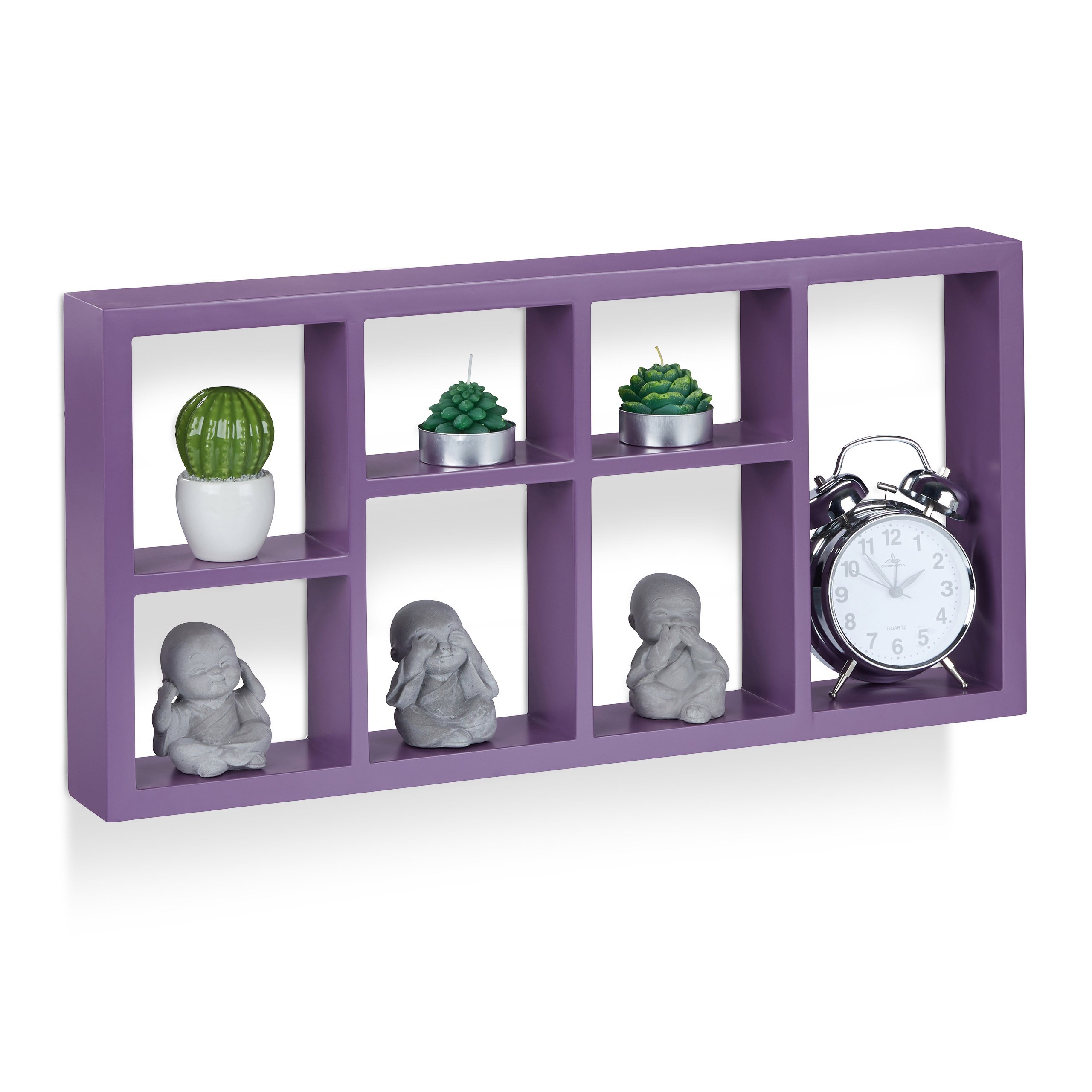 relaxdays-wandregal-schwebend-holz-30-5-x-61-x-7-5-cm-violett image 1
