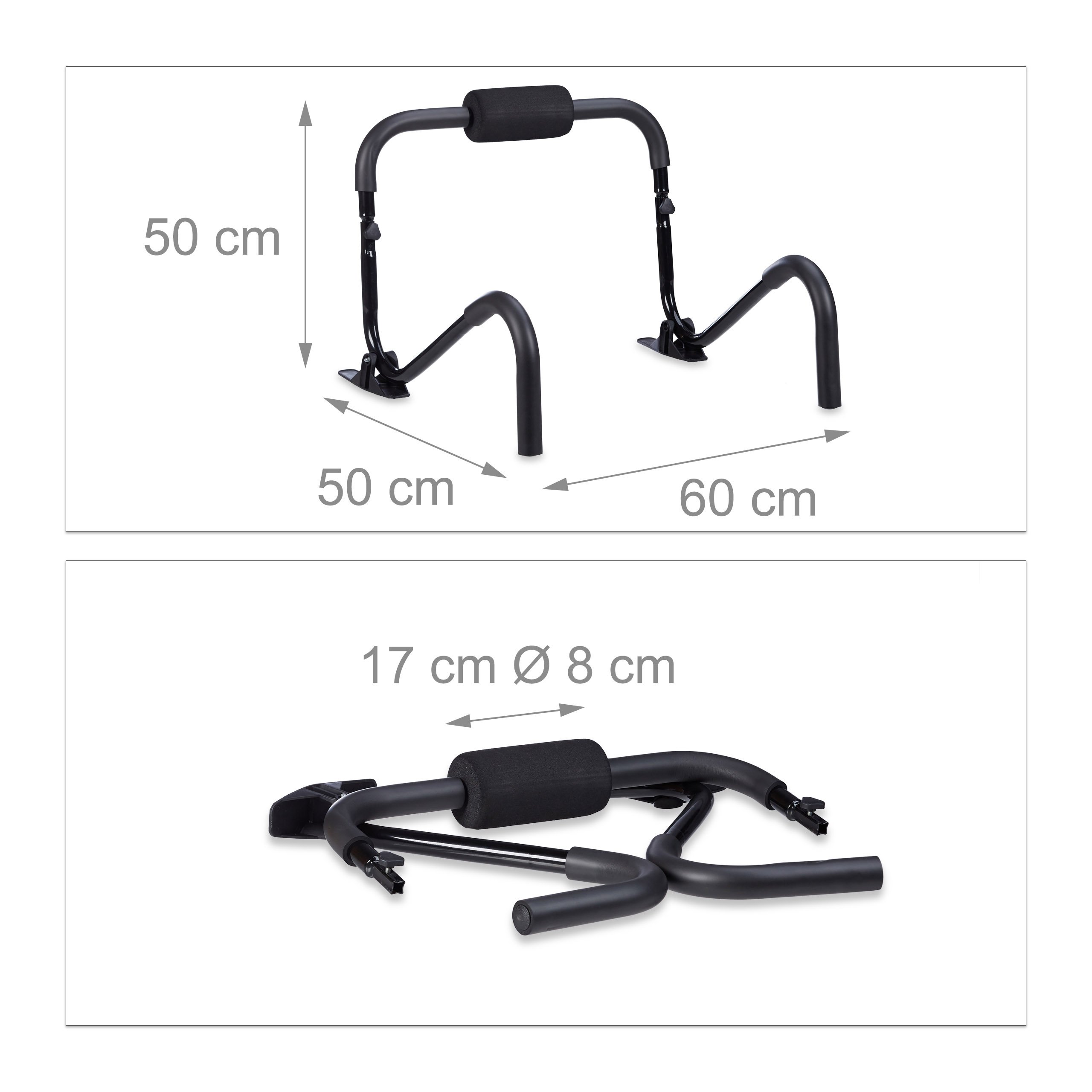 relaxdays-bauchtrainer-ab-roller-mit-standfu-50-x-60-x-50-cm-schwarz image 3