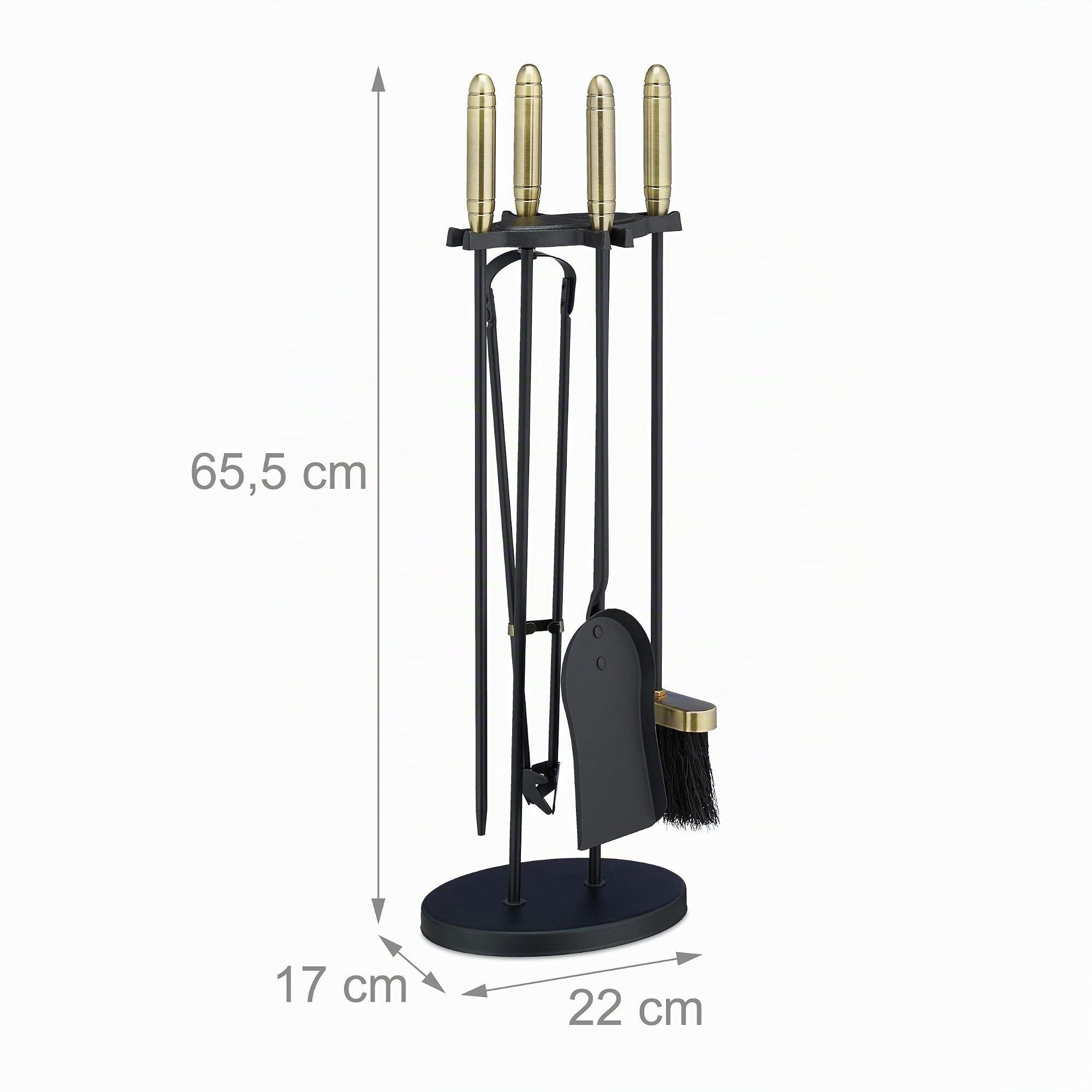 relaxdays-kaminbesteck-5-teilig-stahl-schwarz-gold-59-cm image 4