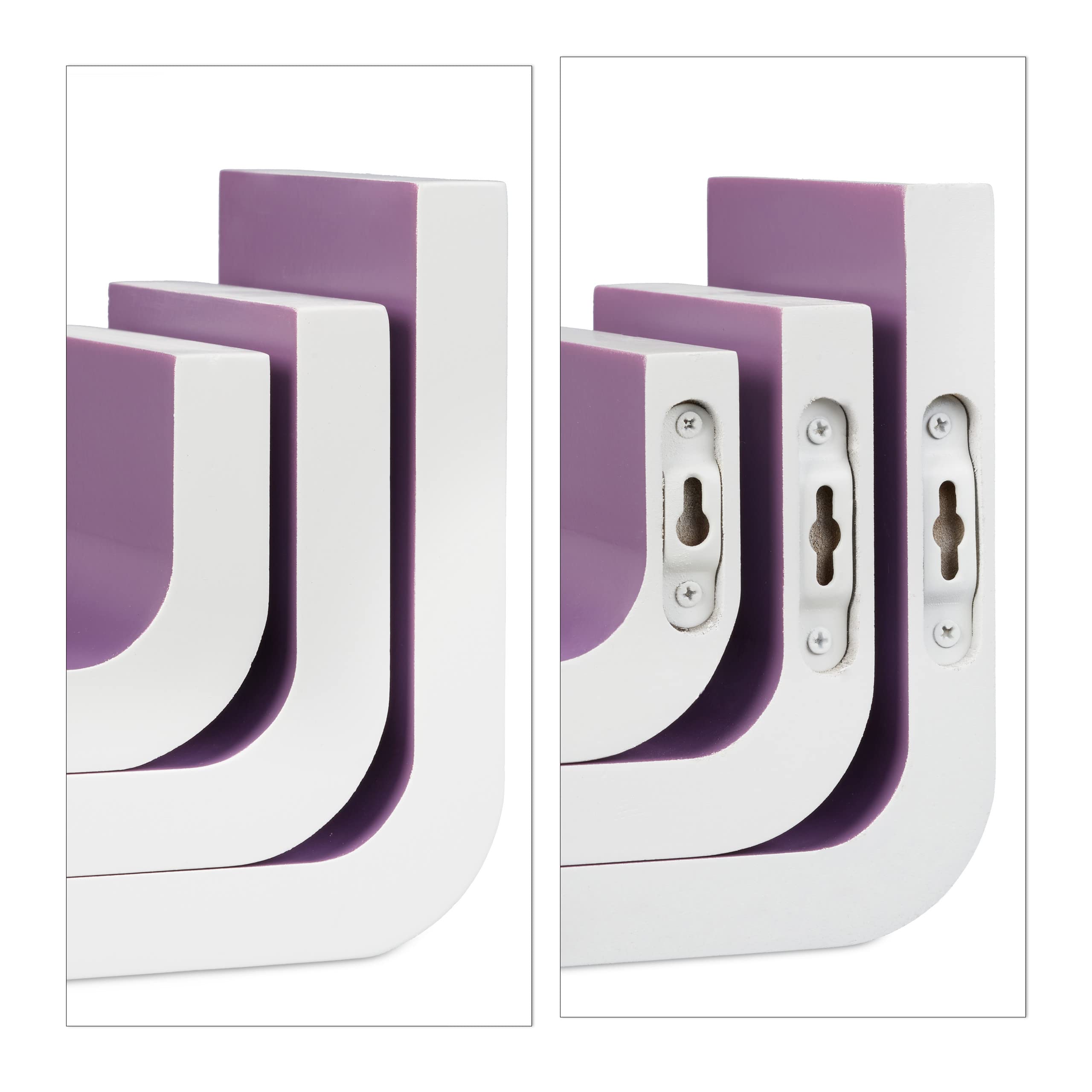 relaxdays-wandregal-3er-set-u-form-wandboard-10-cm-tief-bis-40-cm-breit-wei-viol image 5