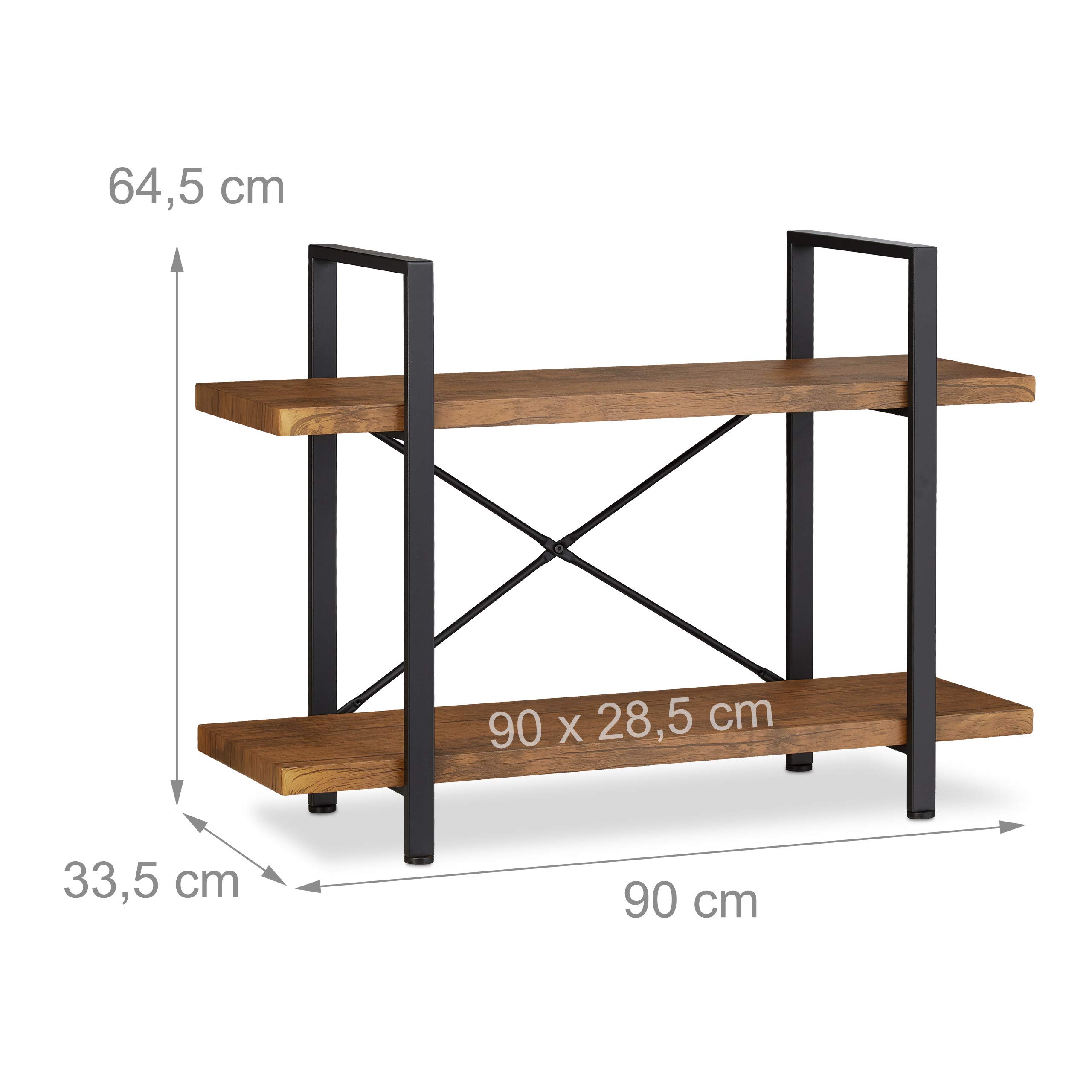 relaxdays-industrial-regal-2-ebenen-standregal-64-5-x-90-x-33-5-cm-braun image 3