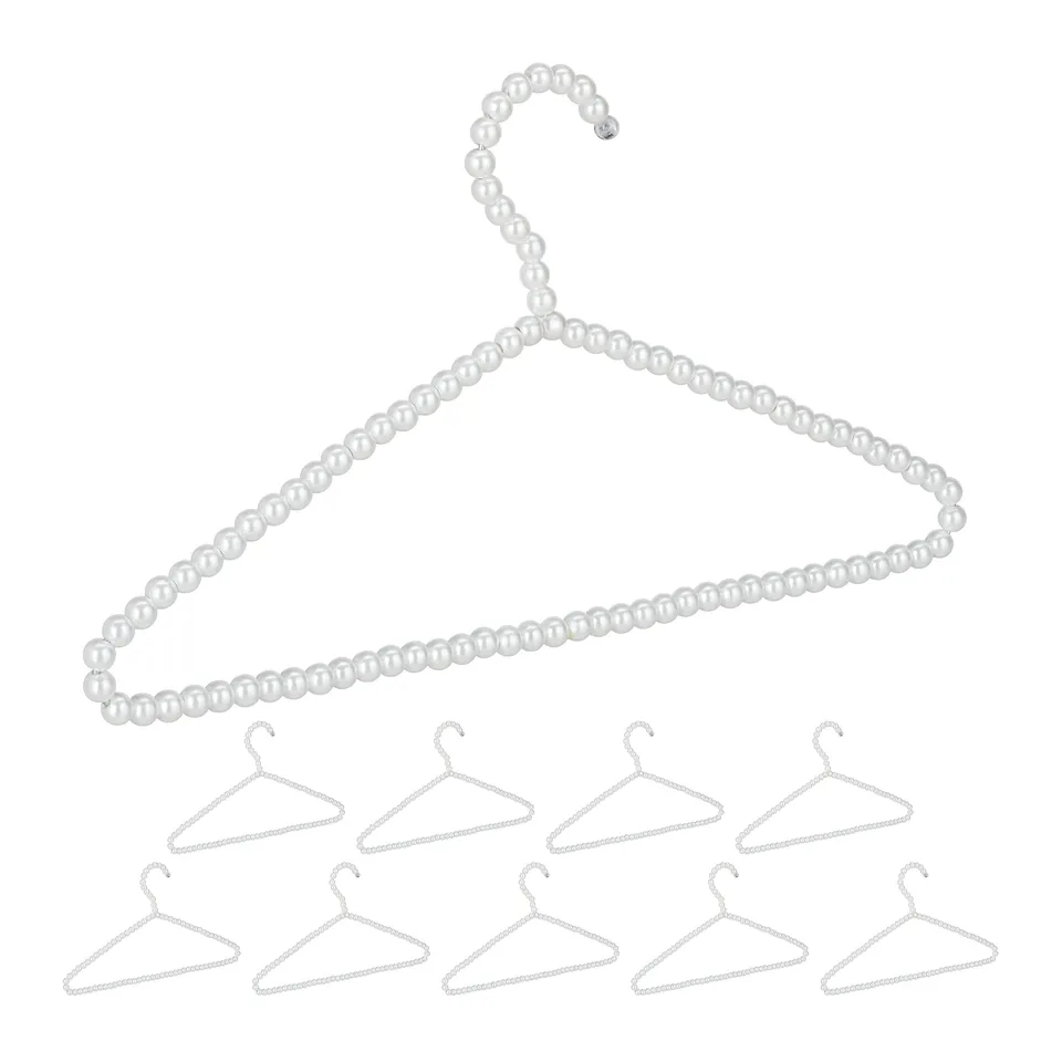 relaxdays-perlen-kleiderb-gel-10er-set-40-cm-wei image 1