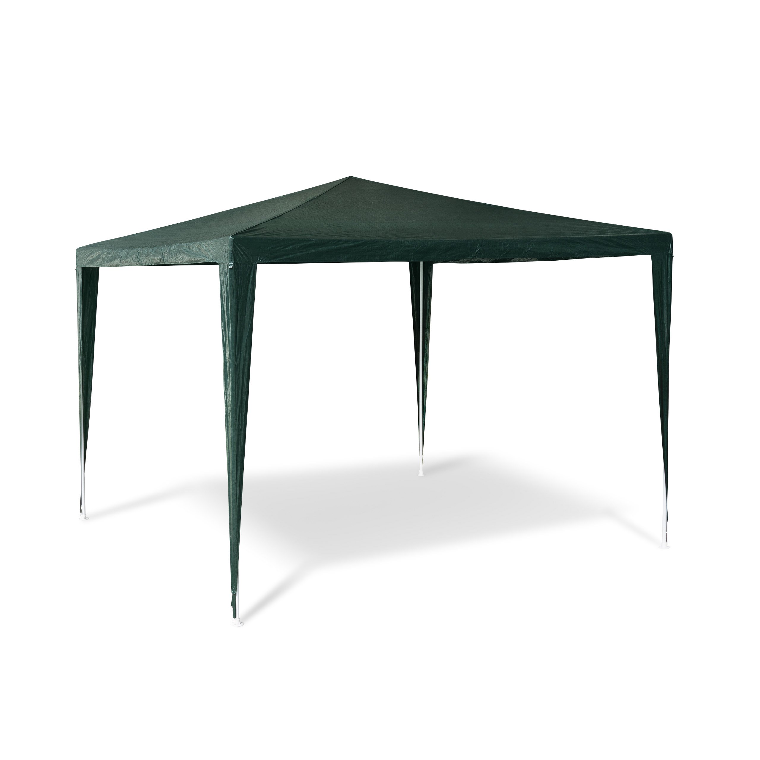 relaxdays-pavillon-zelt-3x3-m-pe-dach-stahlgestell-wei image 5