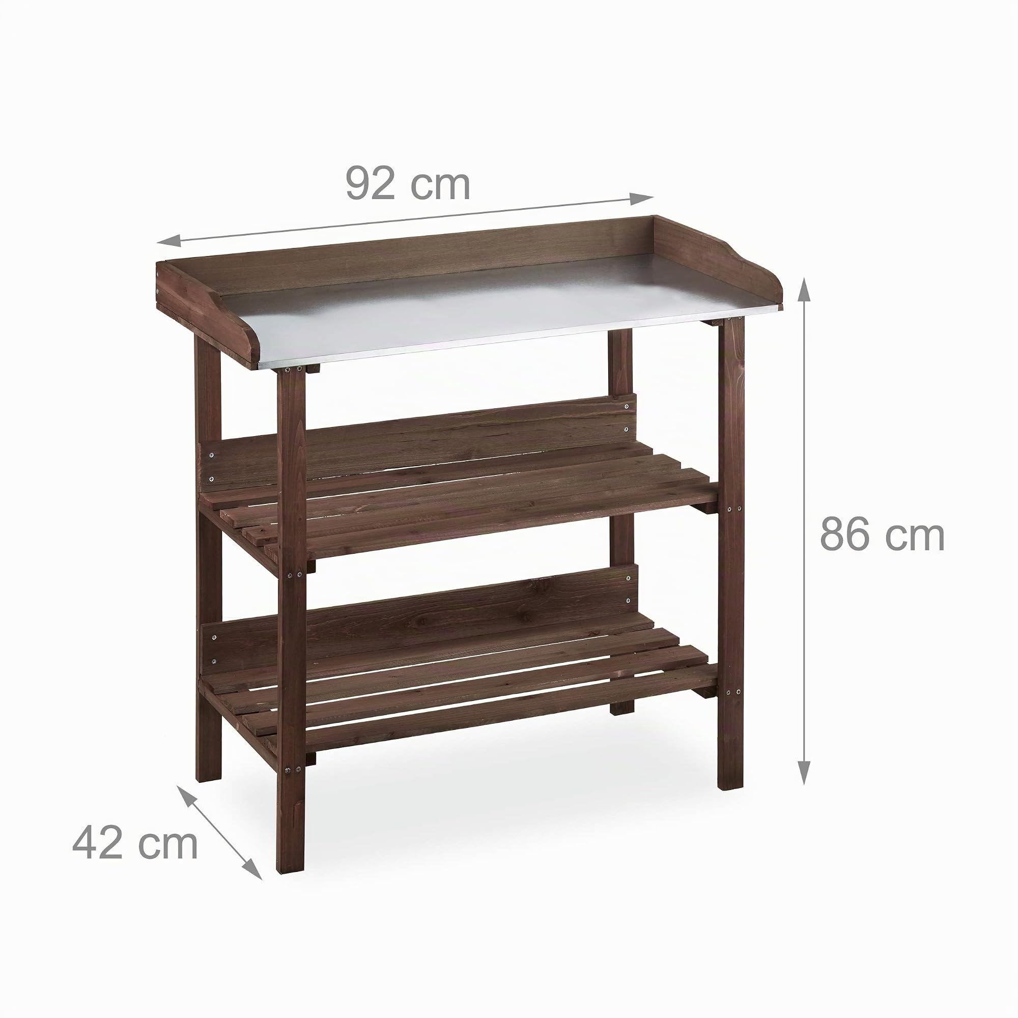 relaxdays-pflanztisch-g-rtnertisch-holz-mit-3-ebenen-dunkelbraun-86-x-92-x-42-cm image 4