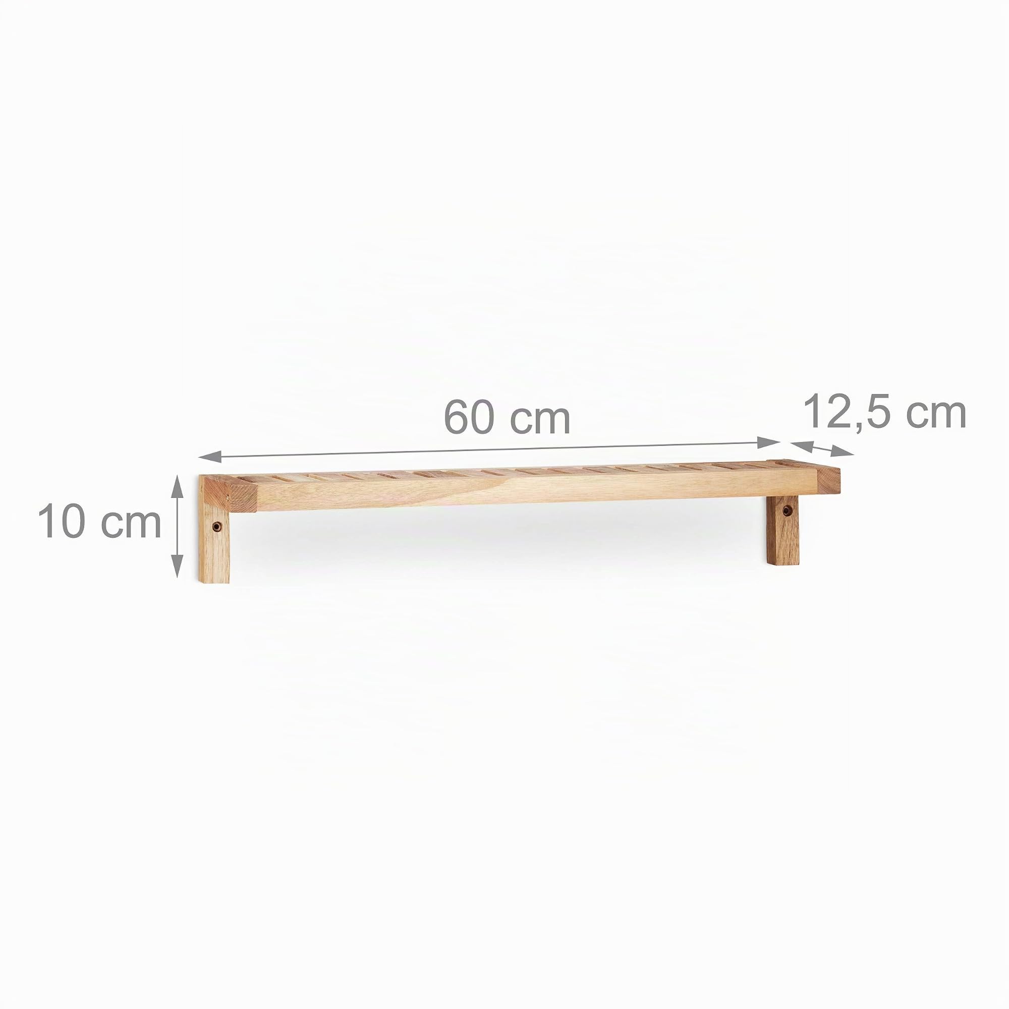 relaxdays-wandregal-walnuss-holzregal-h-ngeregal-60x12-5x10-cm-natur image 2