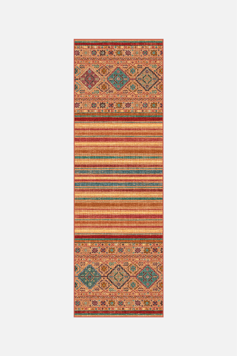 teppana-samira-safran-teppich-waschbarer-boho-teppich image 5