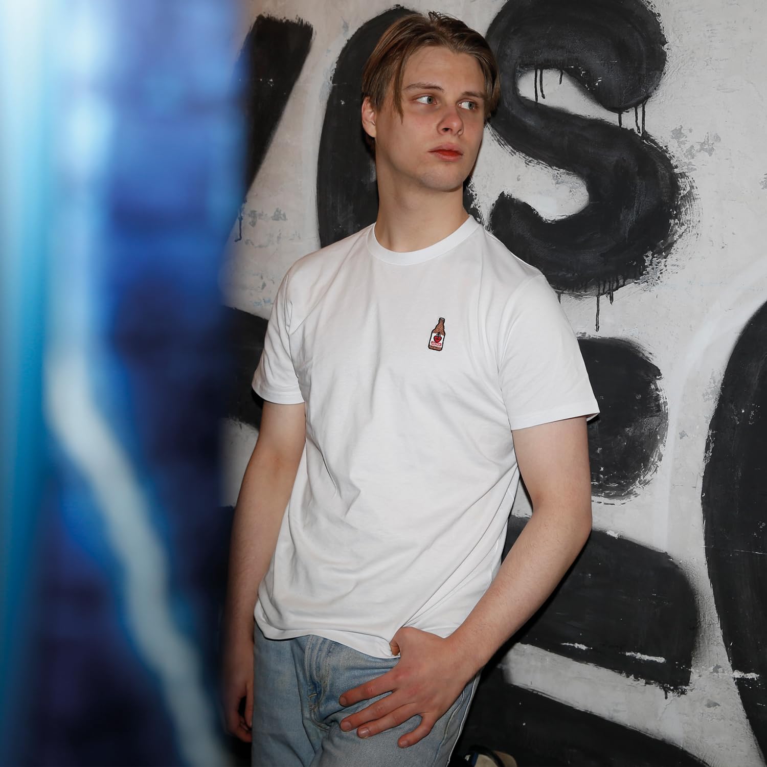 astra-x-fashion-drinks-t-shirt-herren-wei-100-bio-baumwolle image 4