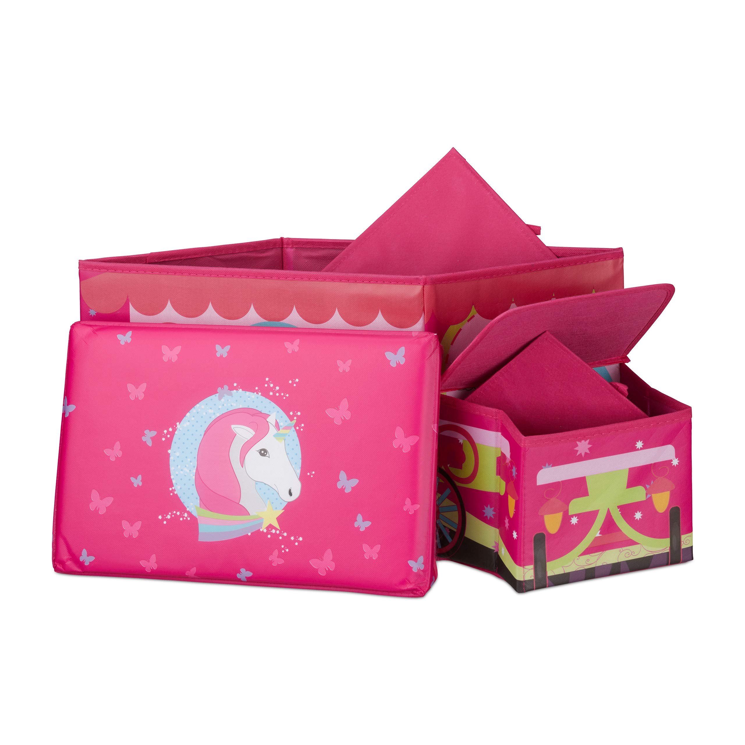 relaxdays-sitzbox-kinder-einhorn-faltbare-staubox-mit-deckel-50-liter-pink-33-x- image 6